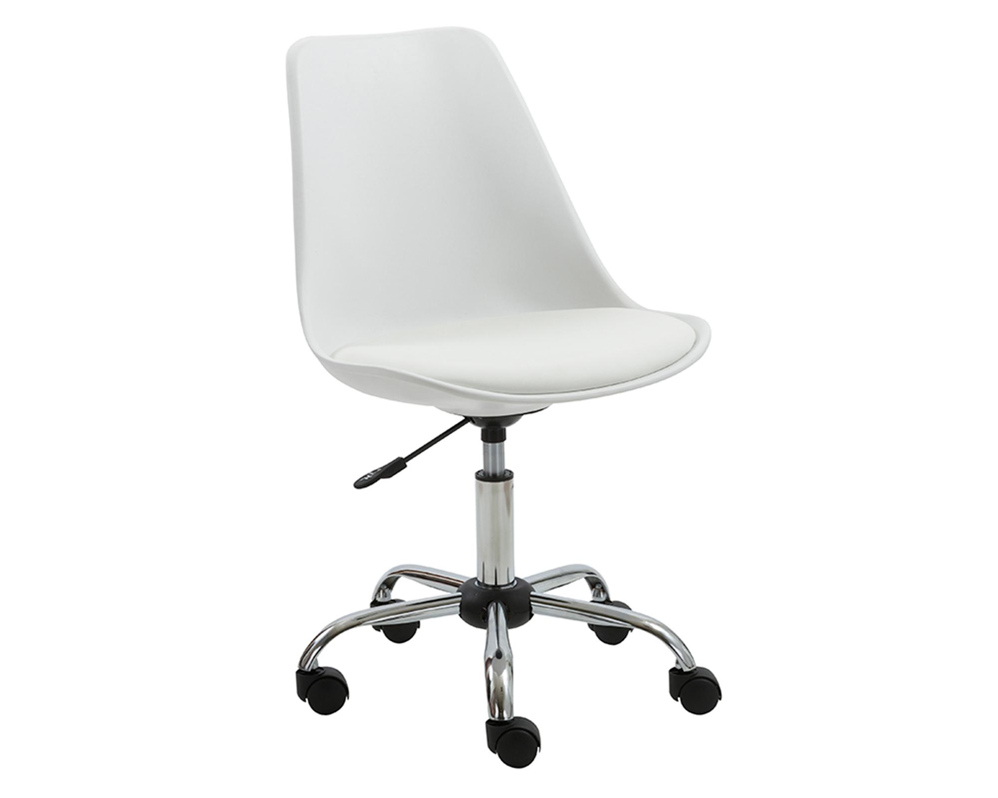 Silla escritorio Tulip blanco-0