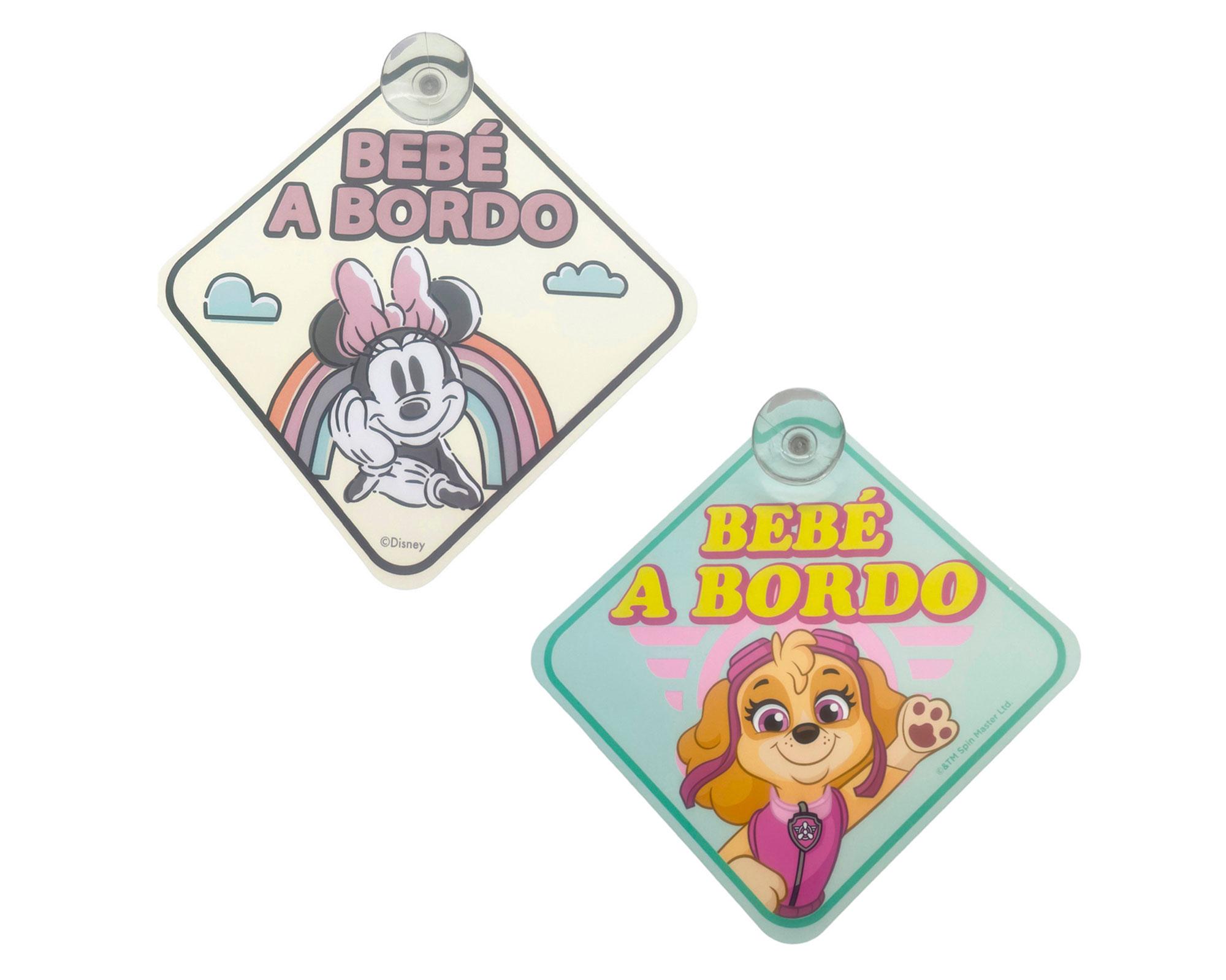 Señalética Bebé a Bordo niña surtido-0