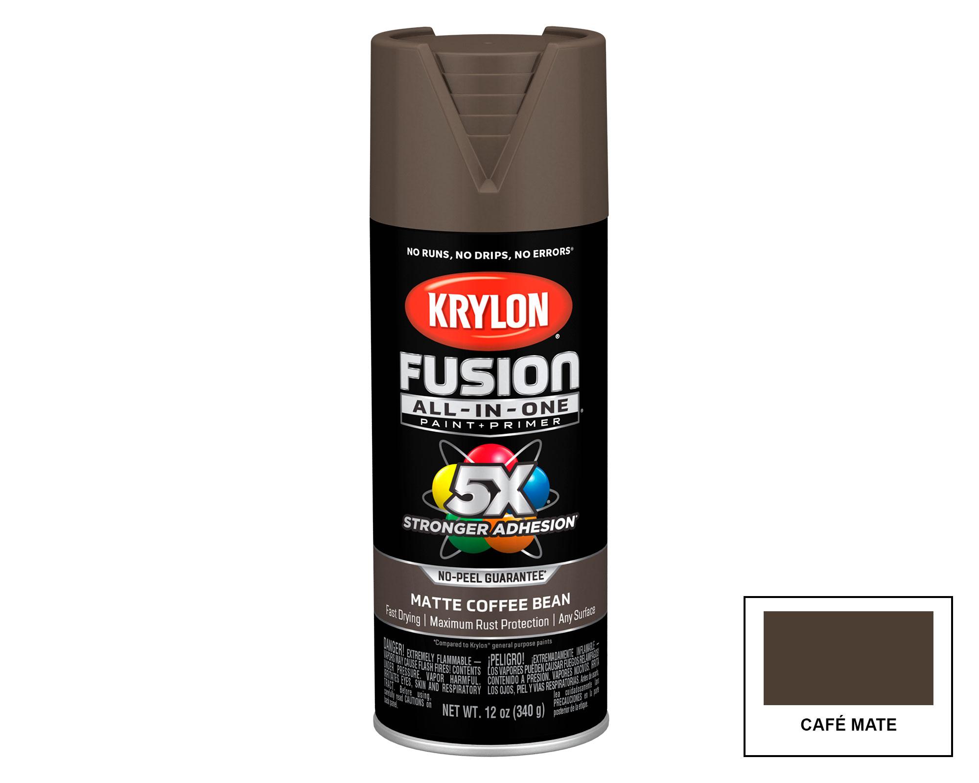 Pintura en spray Fusión coffe bean 340 ml-0