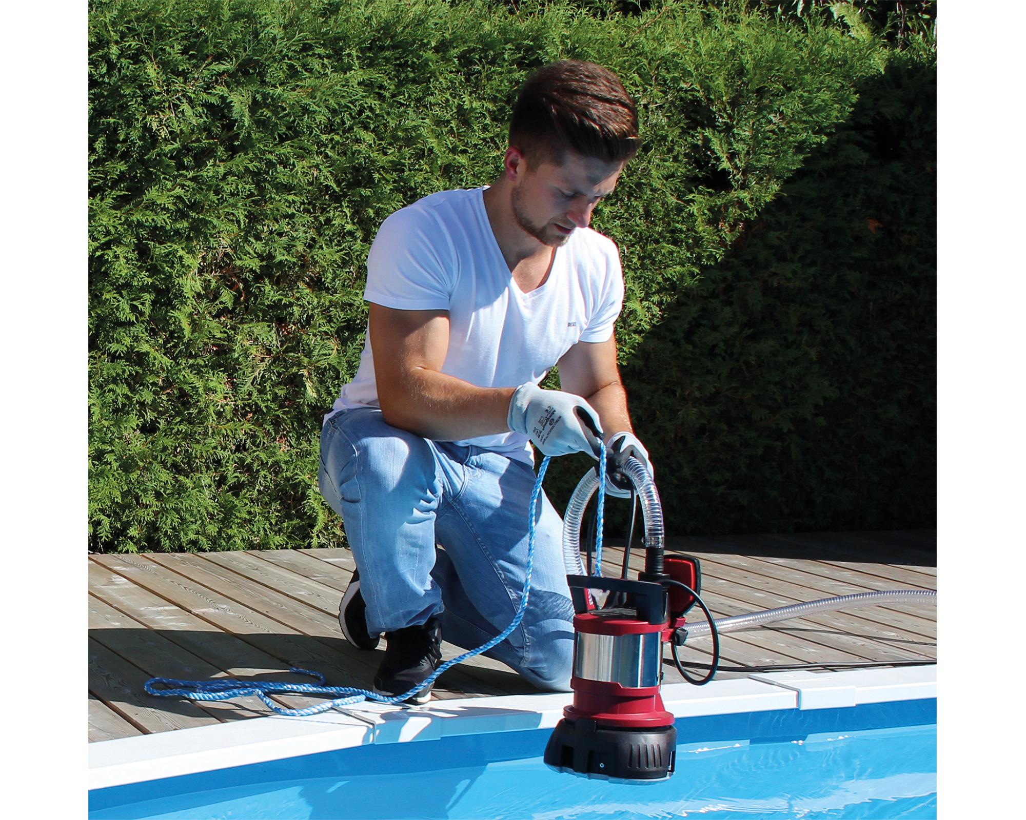 Bomba sumergible agua sucia 730W 8.5 m GE-DP 7330 LL ECO-4