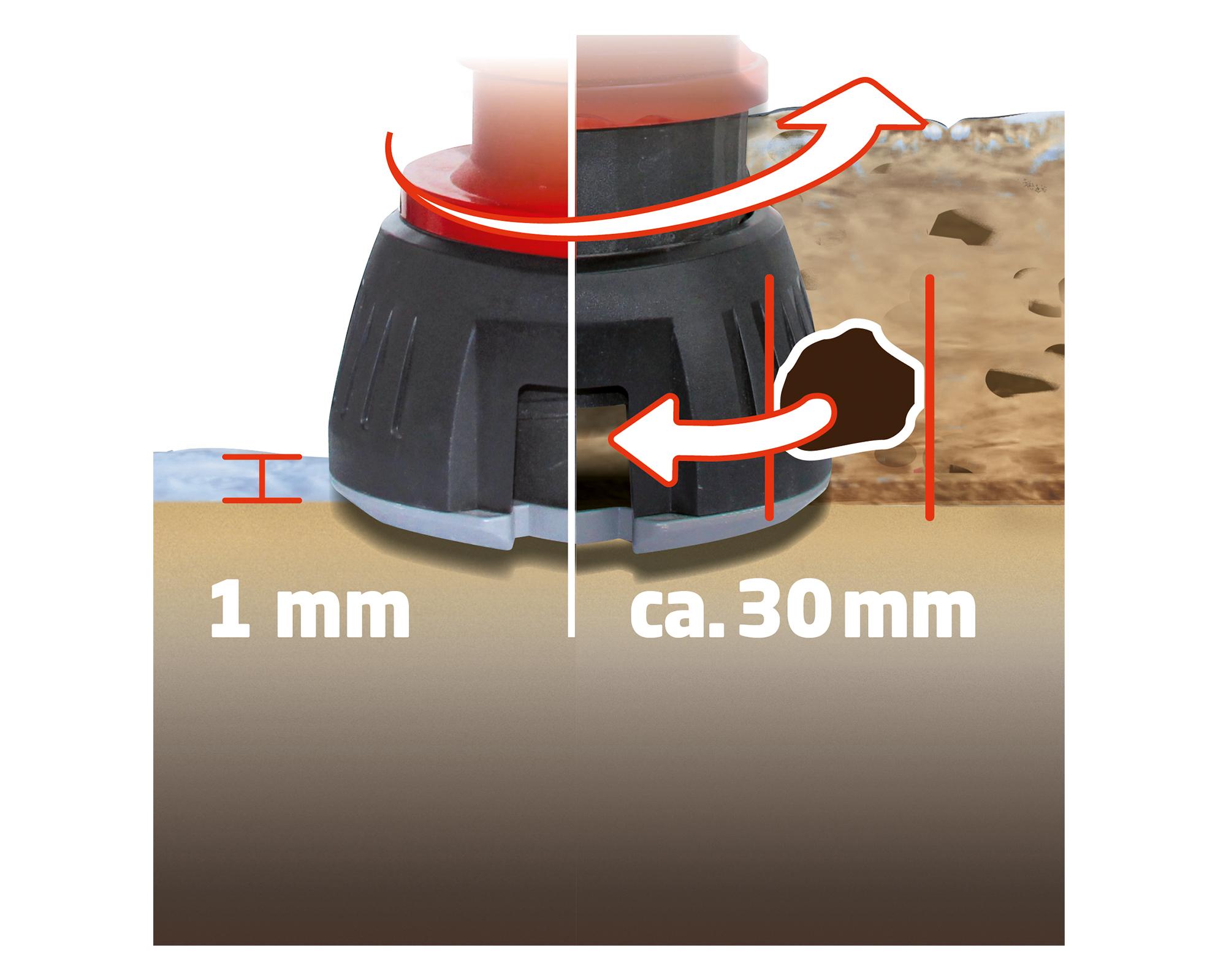 Bomba sumergible agua sucia 730W 8.5 m GE-DP 7330 LL ECO-2