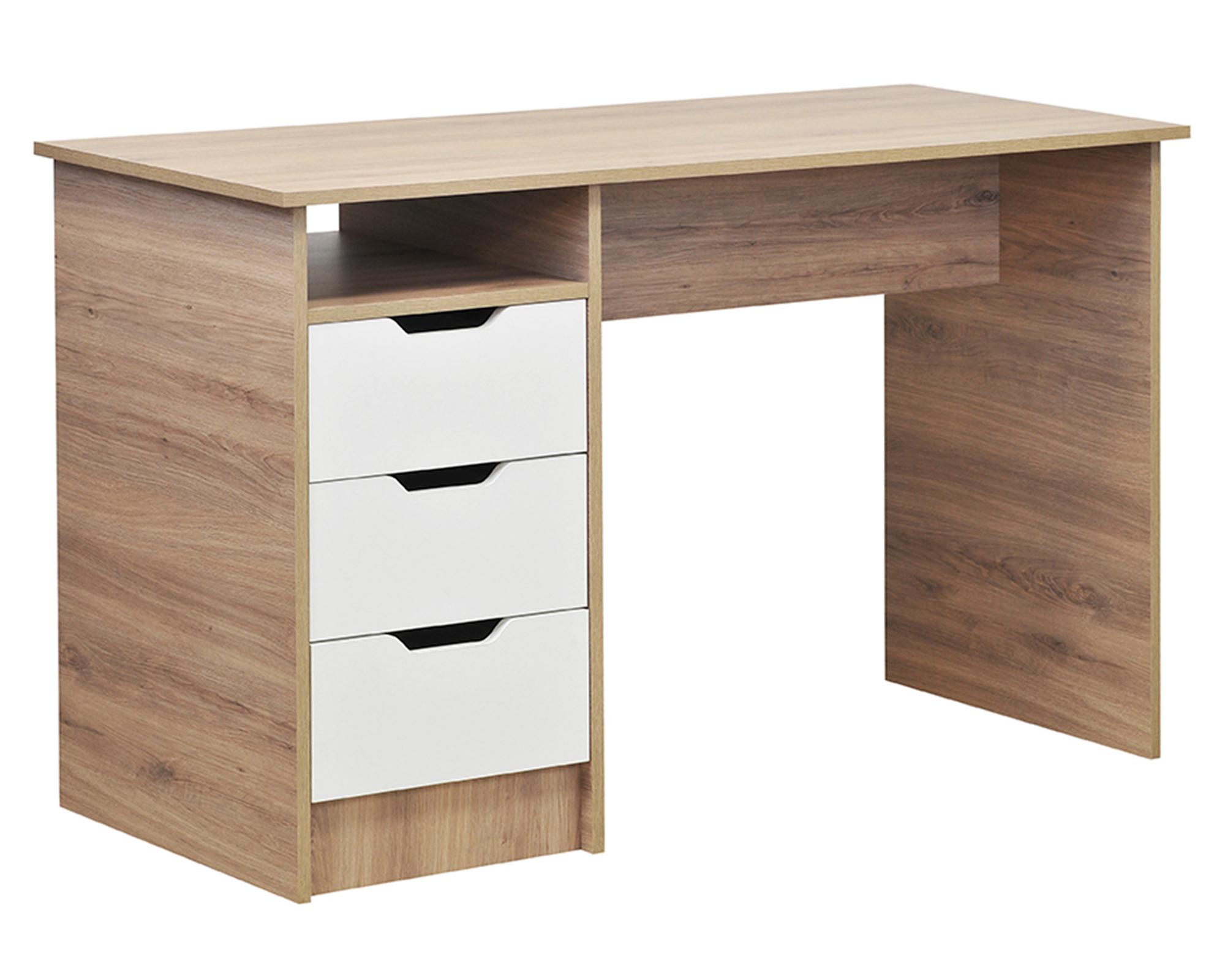 Escritorio Granada blanco 3 cajones-1