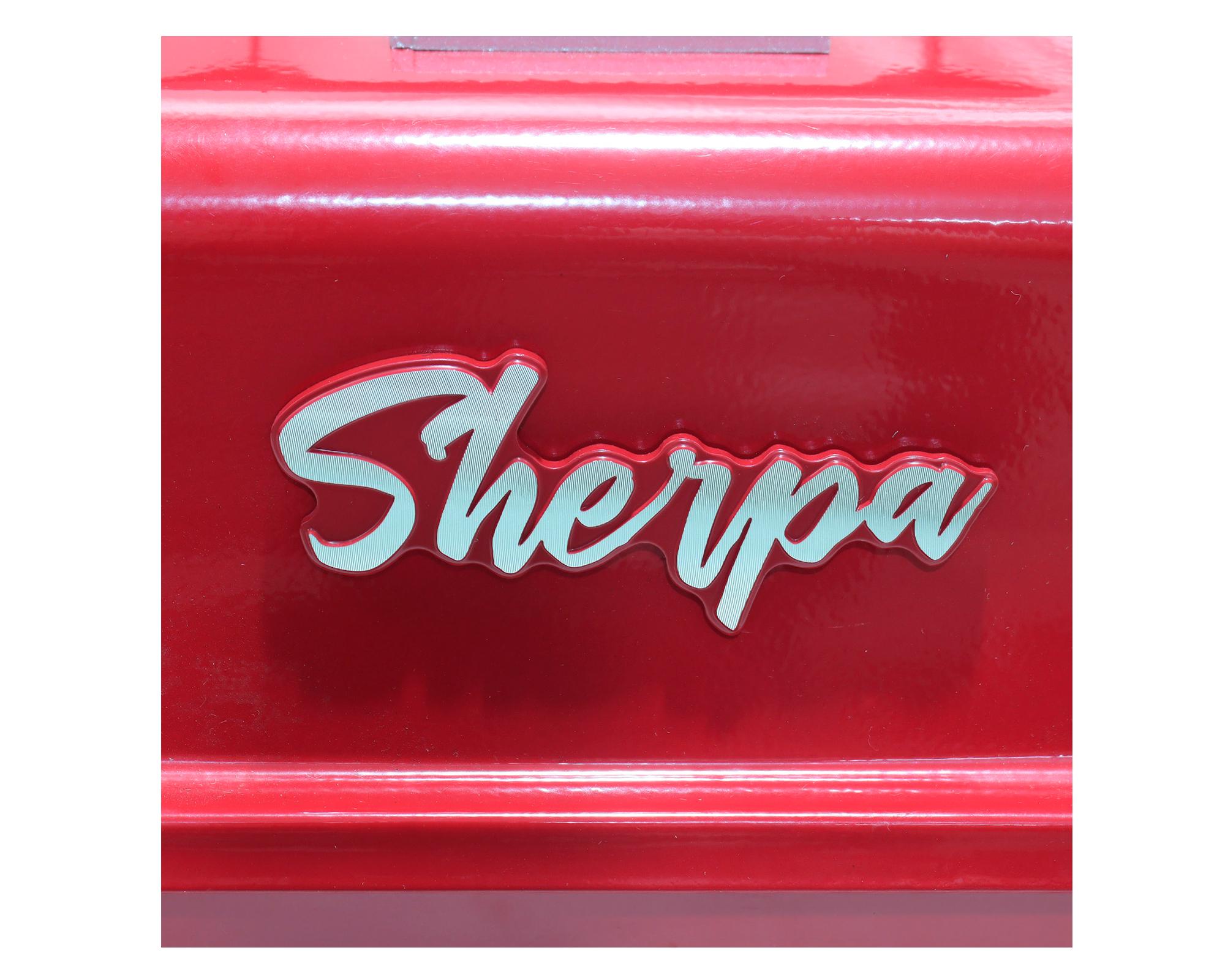 Parrilla portátil Sherpa rojo 56 cm-3