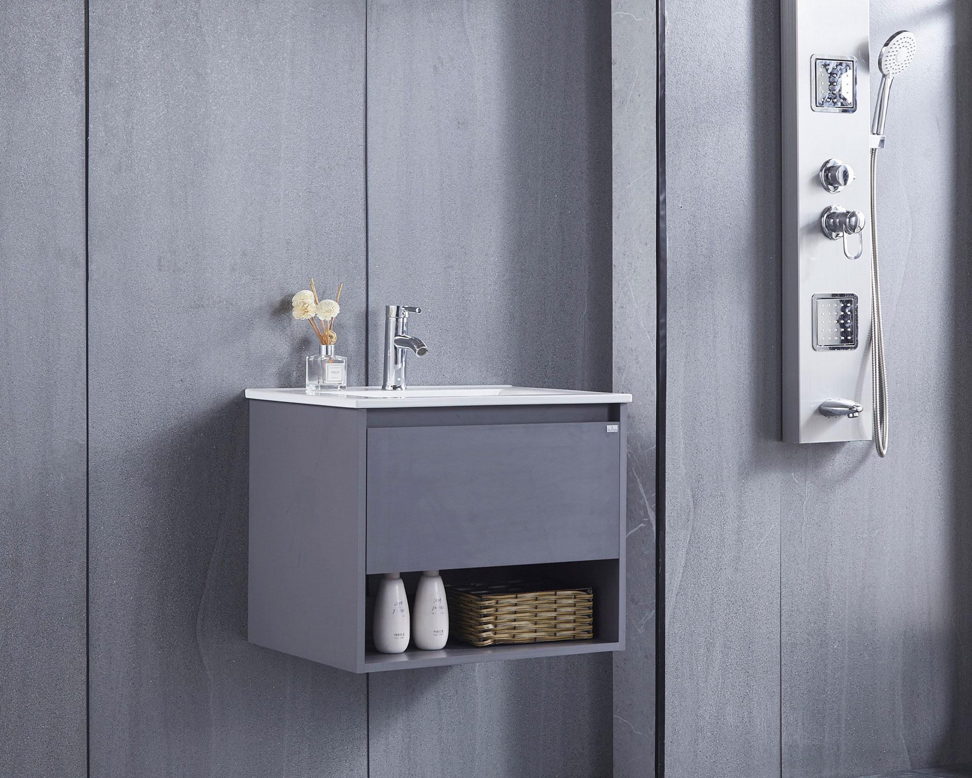 Mueble vanitorio + cubierta Queen silver grey-3
