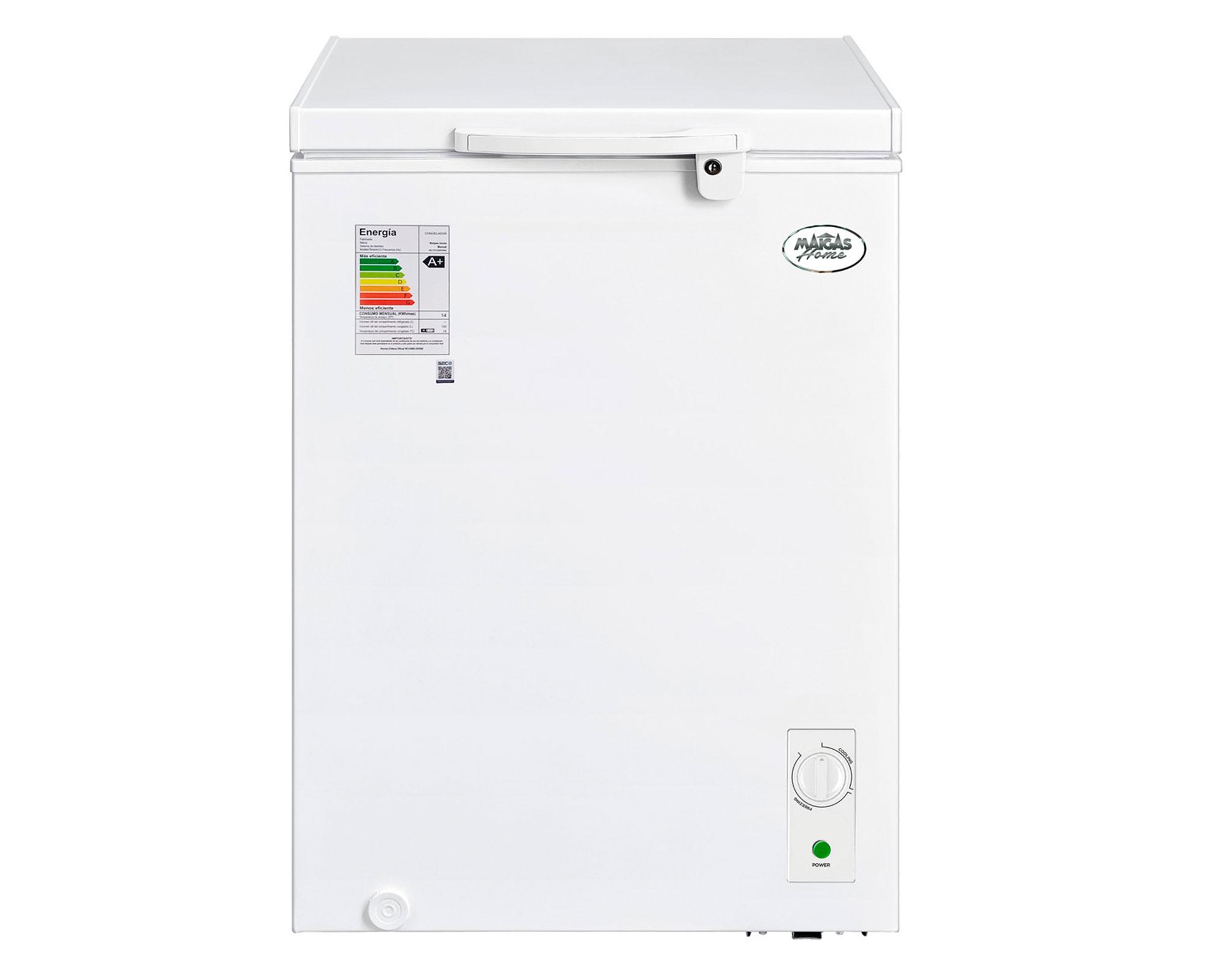 Congelador Dual Function HS-131C tapa dura blanco 100 lt-0