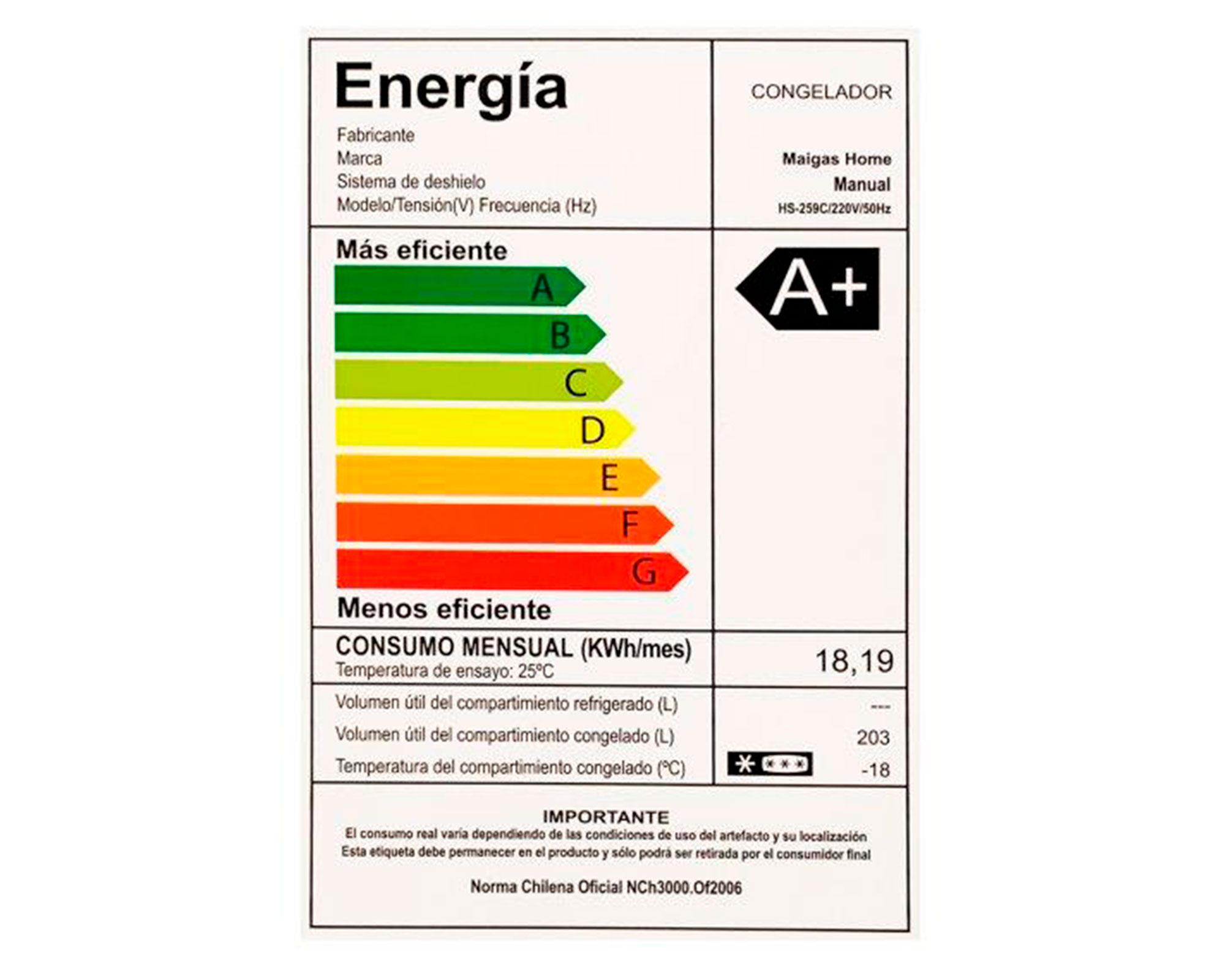 Congelador Dual HS-259C blanco 203 lt-3