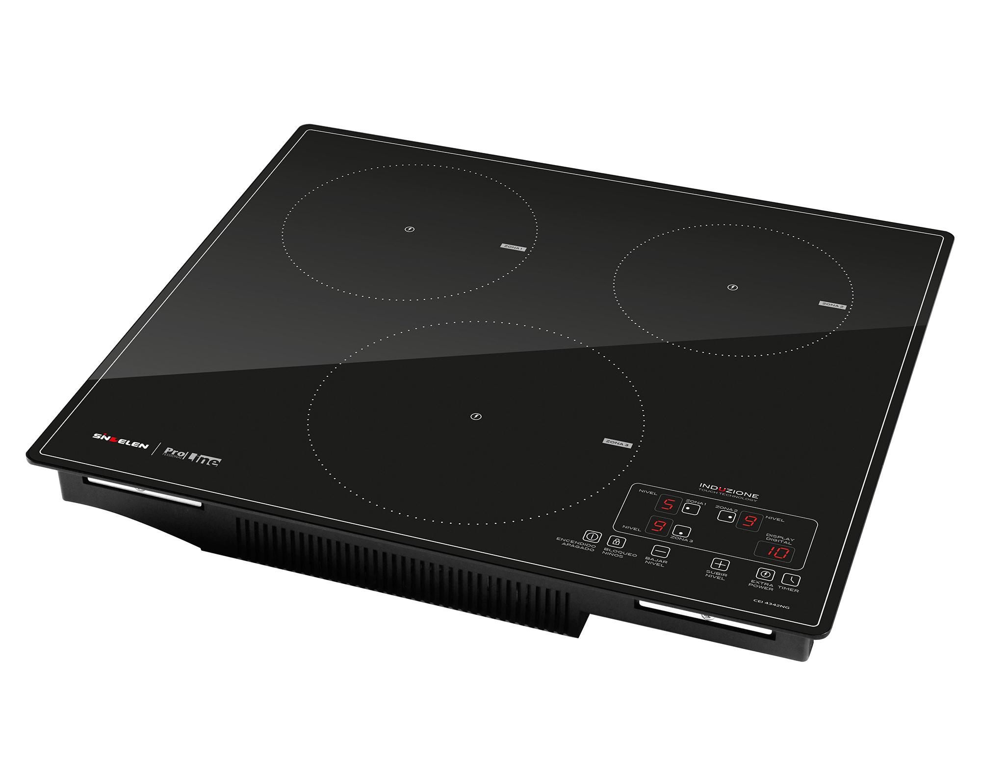 Encimera CEI-4342NG negro 3 quemadores-2