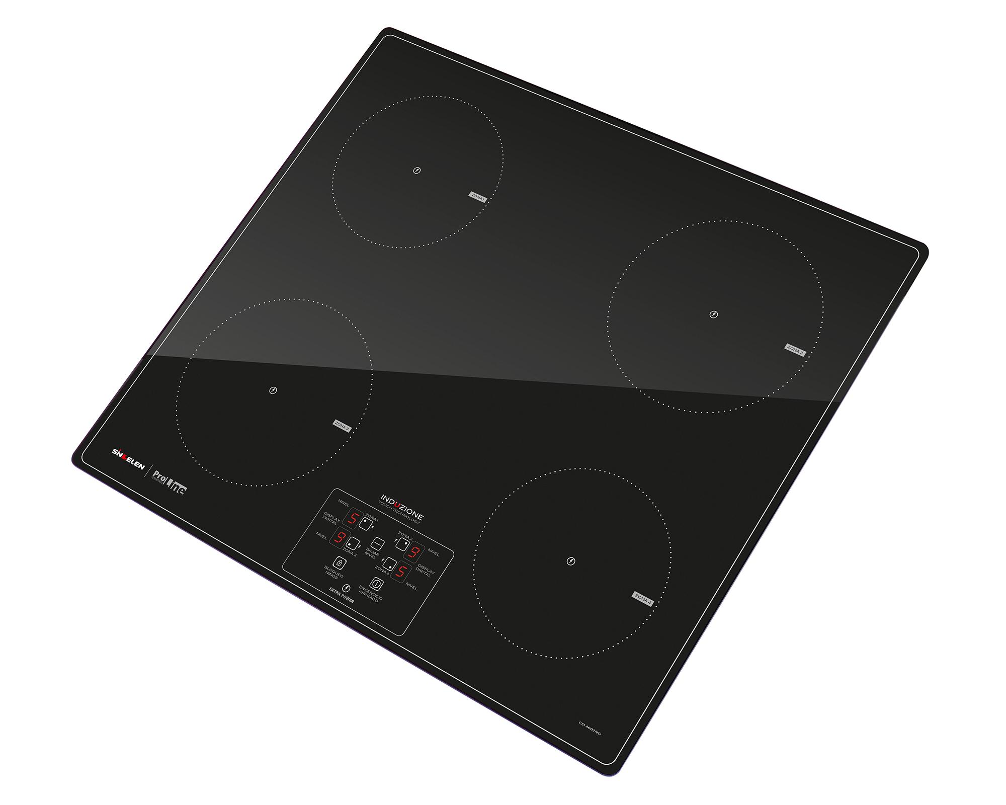 Encimera eléctrica CEI-4602NG 4 Quemadores-1