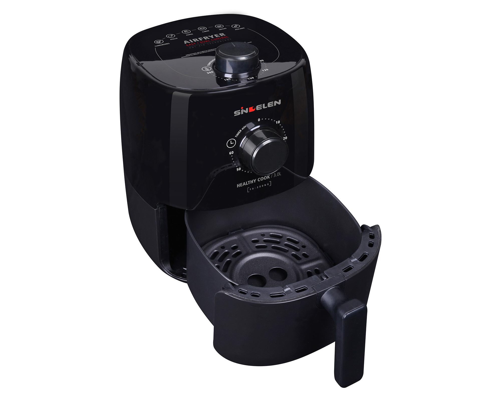Freidora de aire FA-300NG negro 3 litros-3