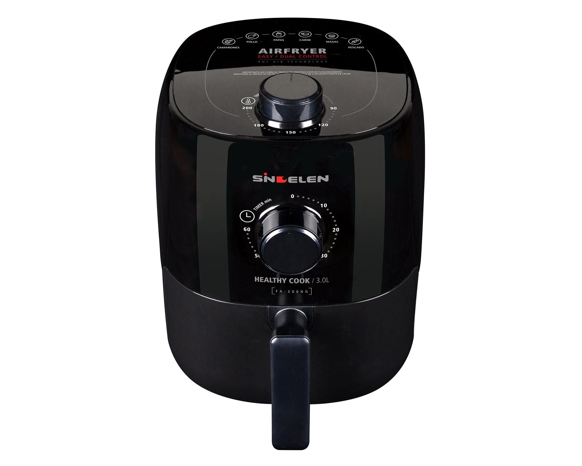 Freidora de aire FA-300NG negro 3 litros-1