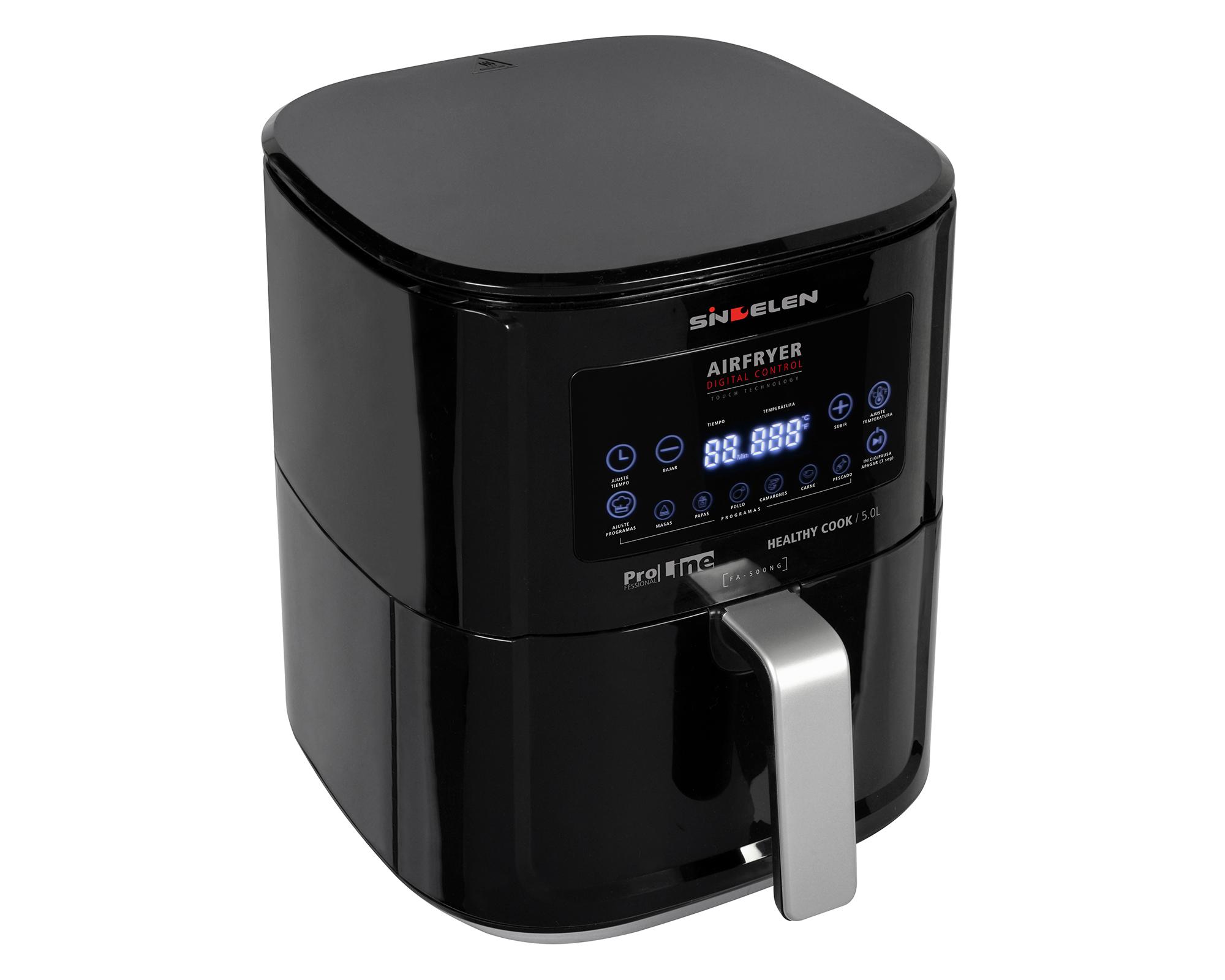 Freidora de aire FA-500NG negra 5.5 litros-2