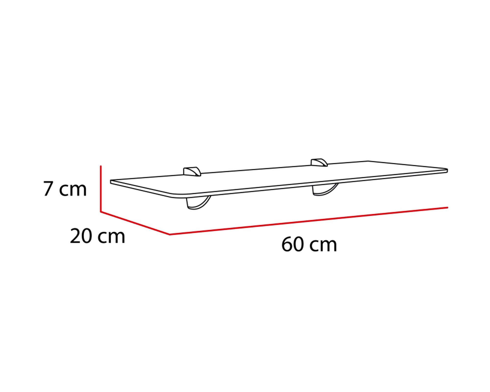 Repisa Rectangular vidrio-3
