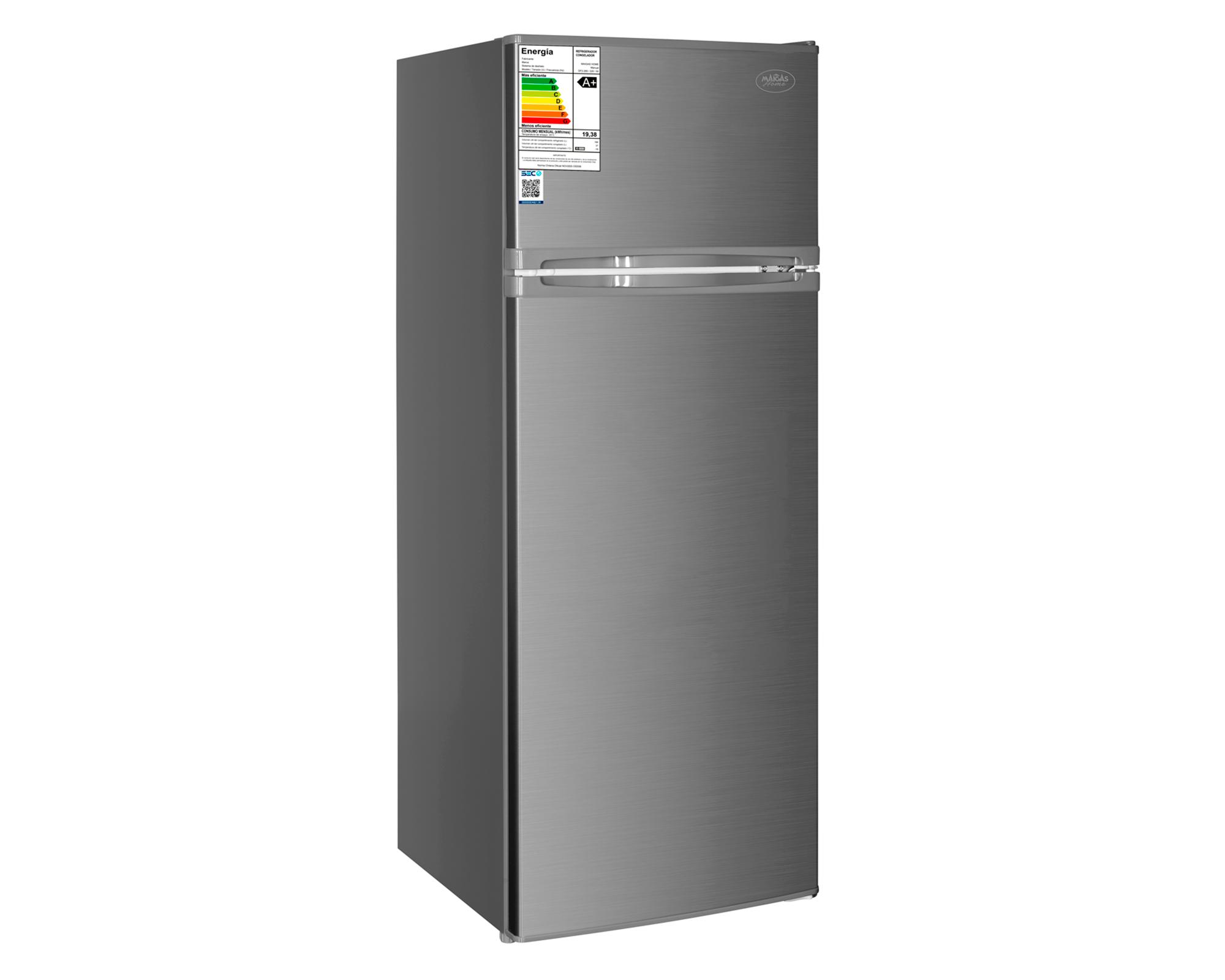 Refrigerador Top Mount frío directo DF2-285 205 lt gris-1