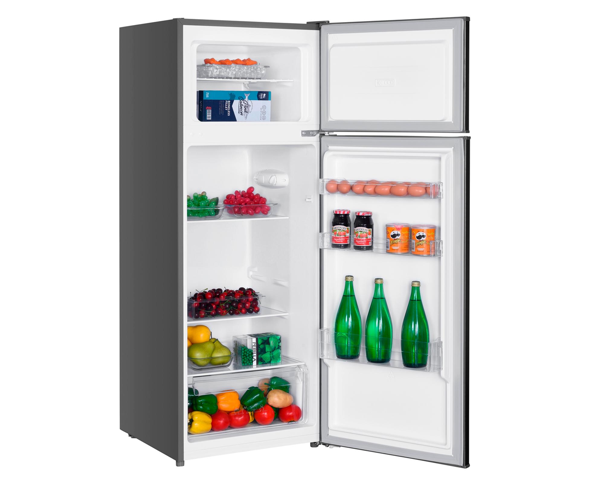 Refrigerador Top Mount frío directo DF2-285 205 lt gris-3