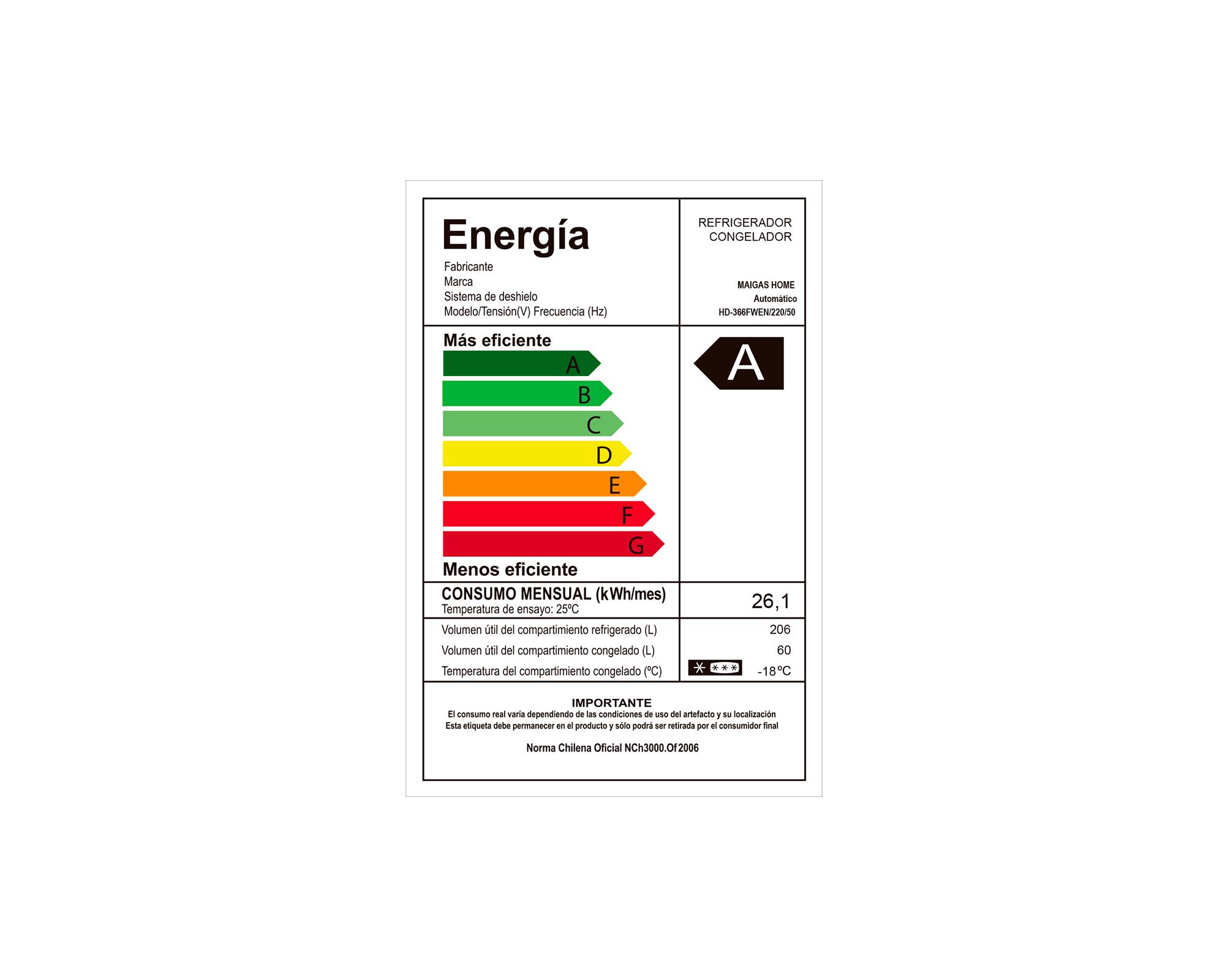 Refrigerador HD-366FWEN No Frost 266 lt-4