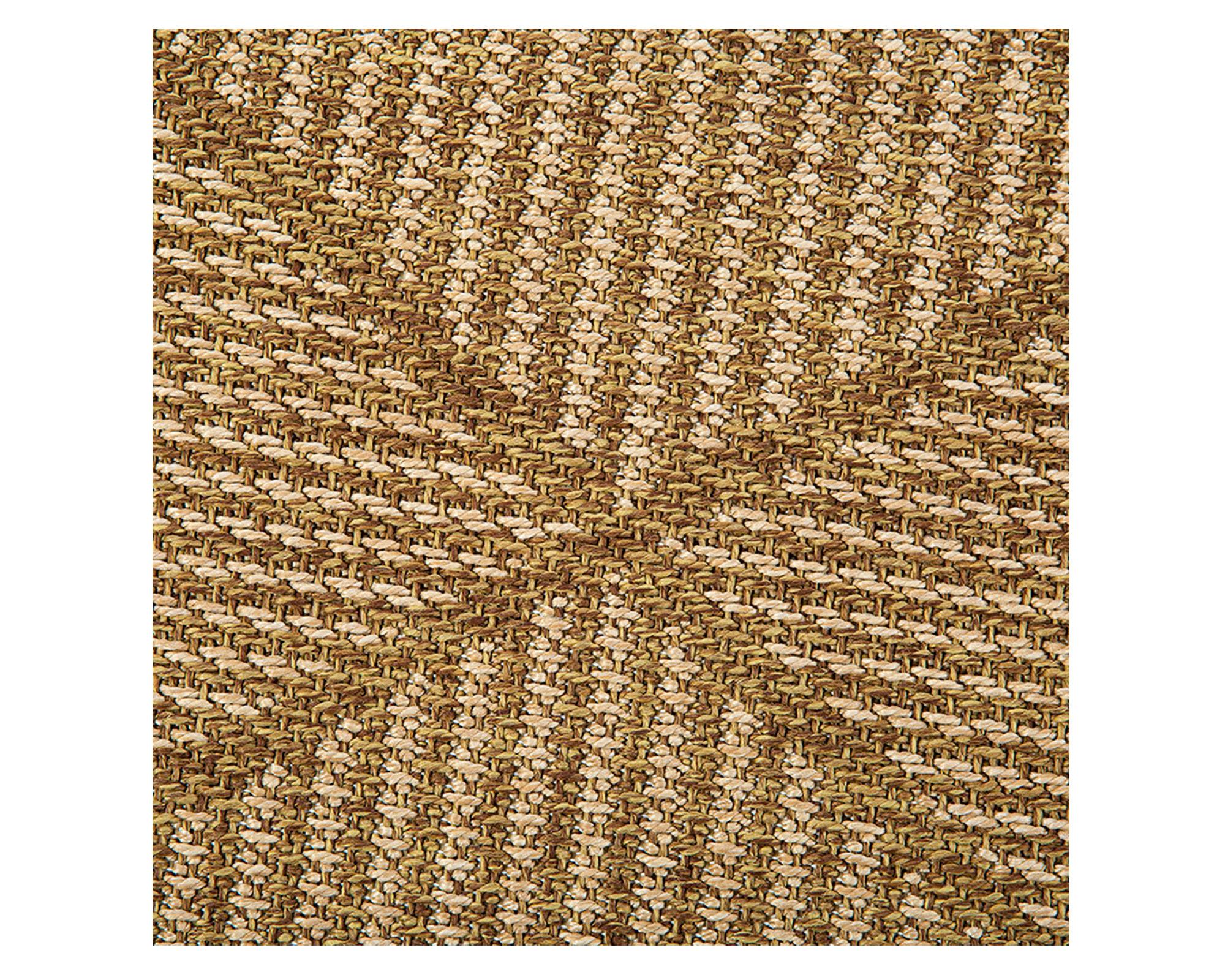 Alfombra redonda Venus Polipropileno camel 200x200 cm-1