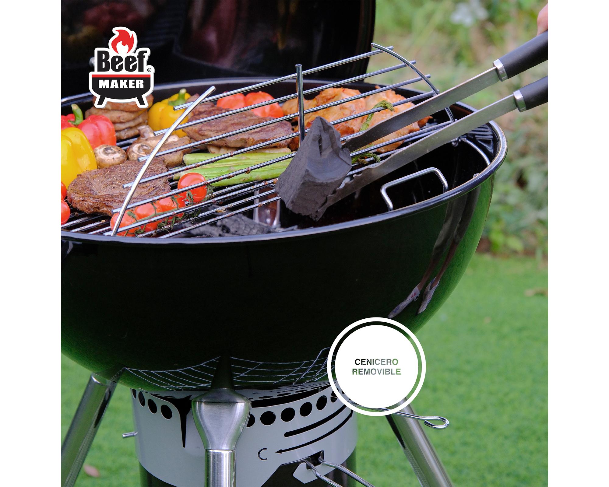 Parrilla a carbón Kettle Arizona negro-5