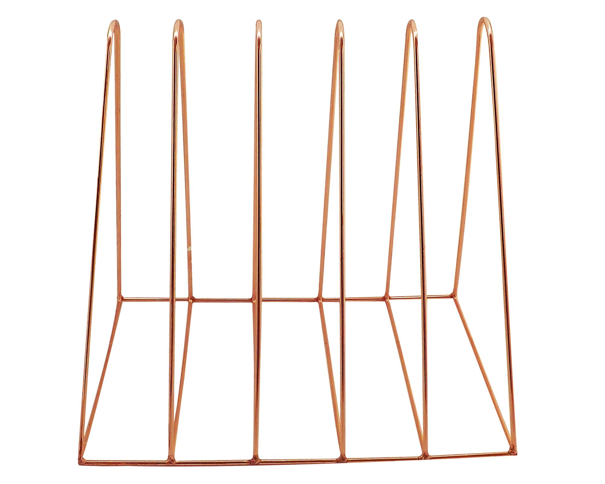 Separador metálico rose gold-0
