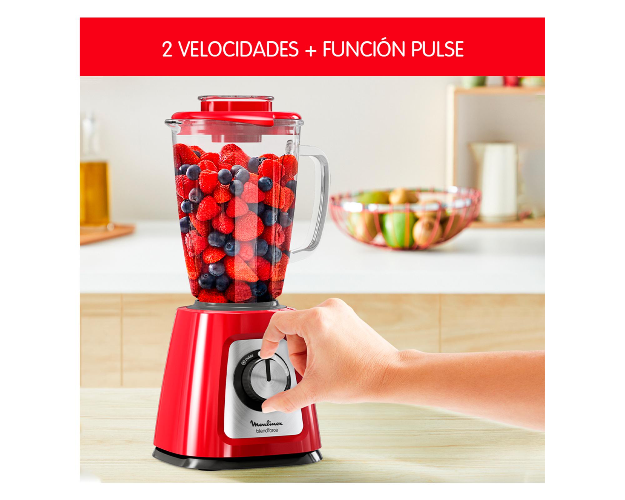 Licuadora Blendforce 800W rojo-2