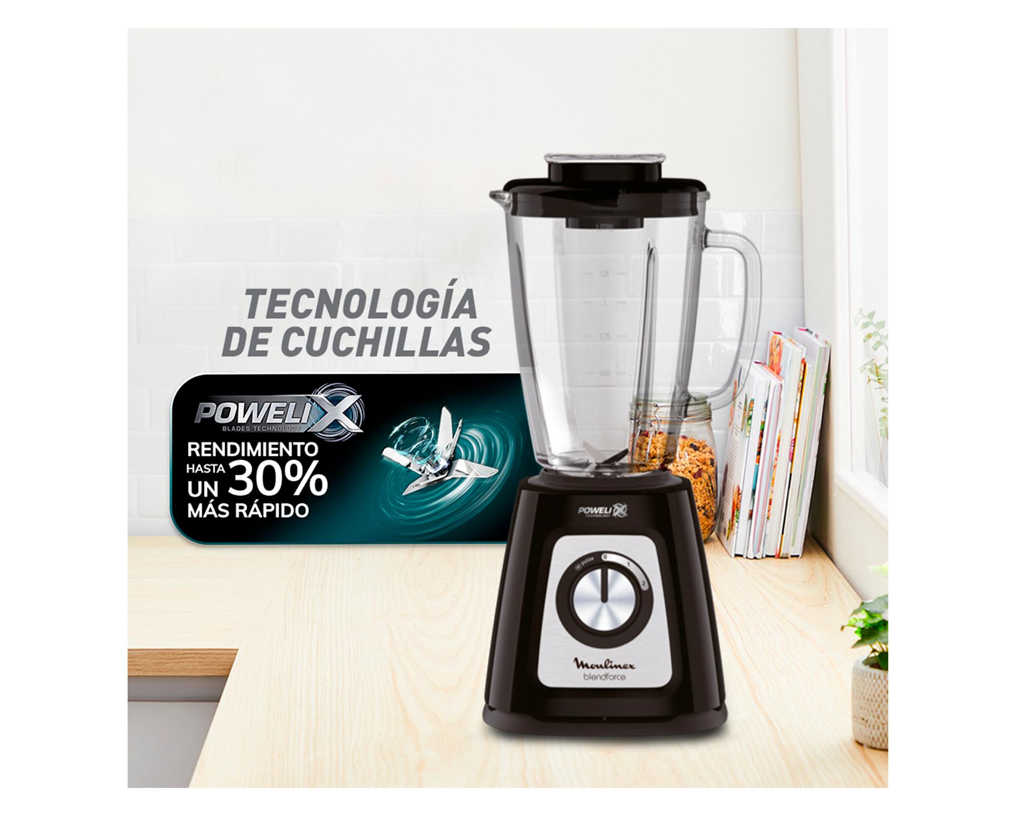 Licuadora Blendforce 800W negro-5