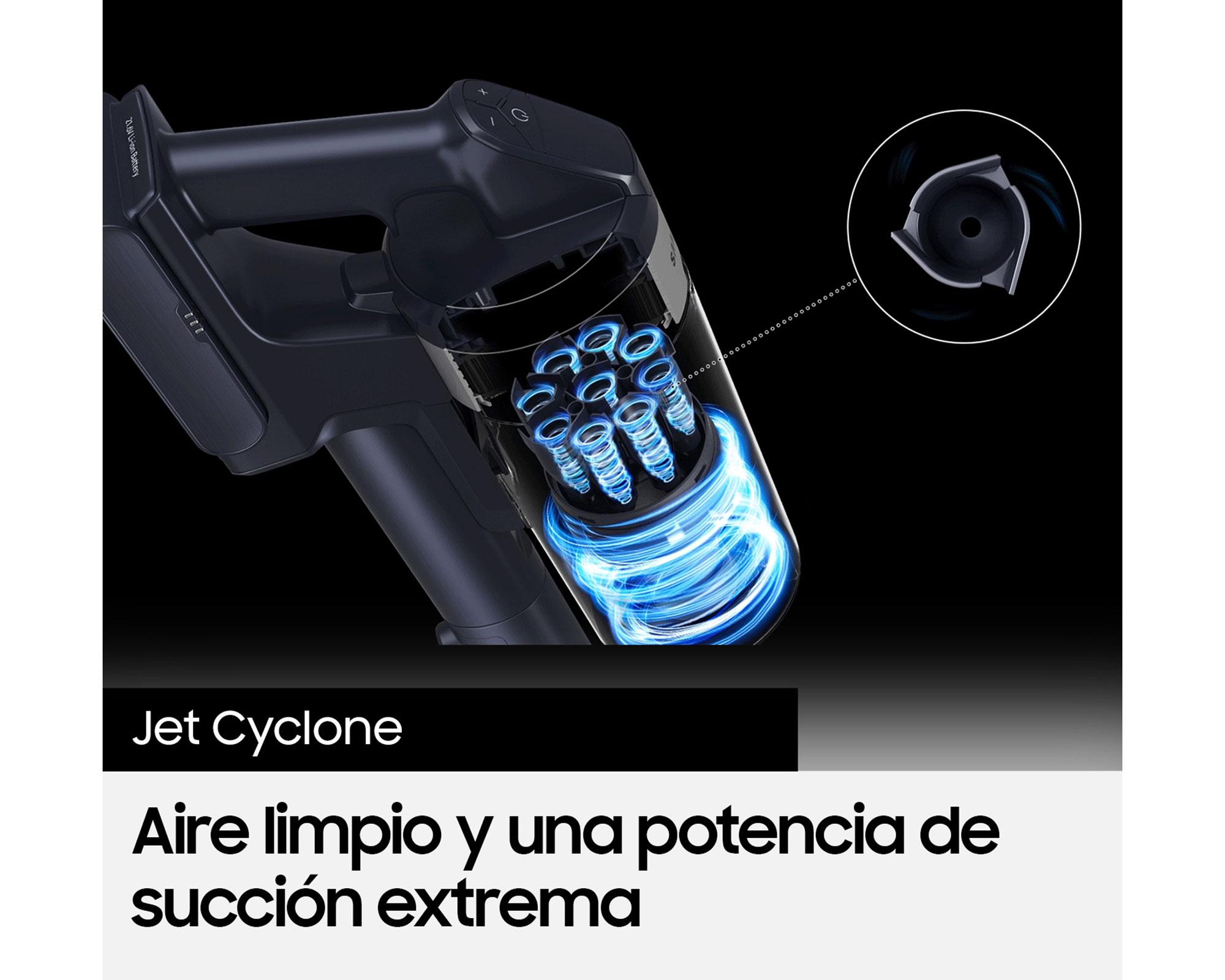 Aspiradora inalámbrica Stick Jet 60 VS15A60A1R5/ZS black chrometal 150W-3