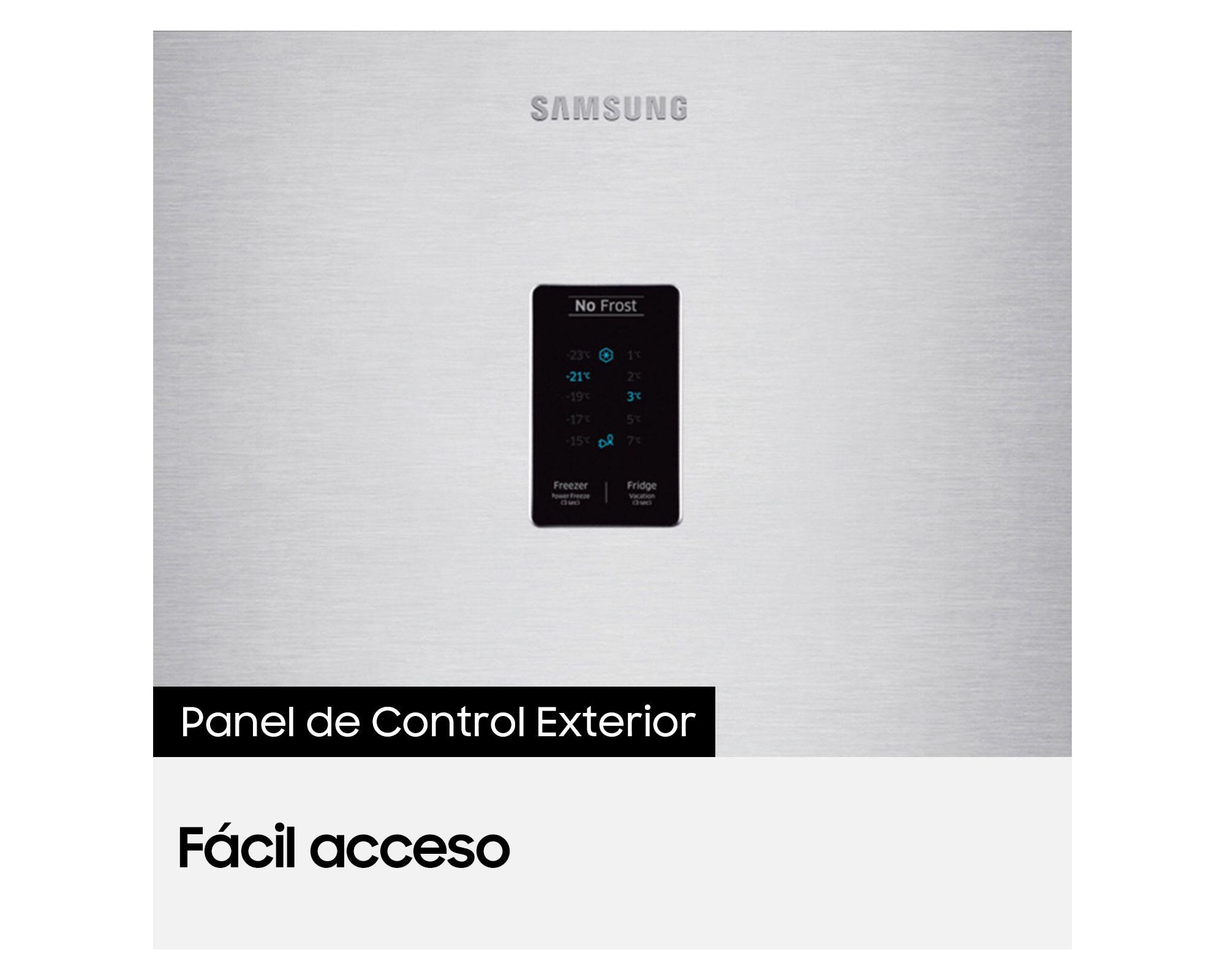 Refrigerador Bottom Freezer RB33J3230SA 339 lt metal graphite-2