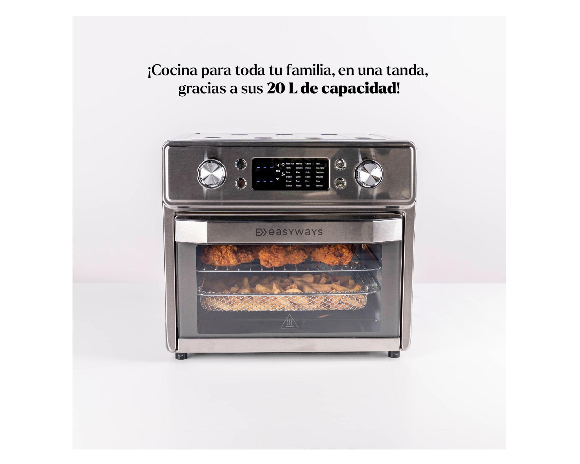 Horno freidora Aire Air Fryer Gourmet Pro 20 lt-5