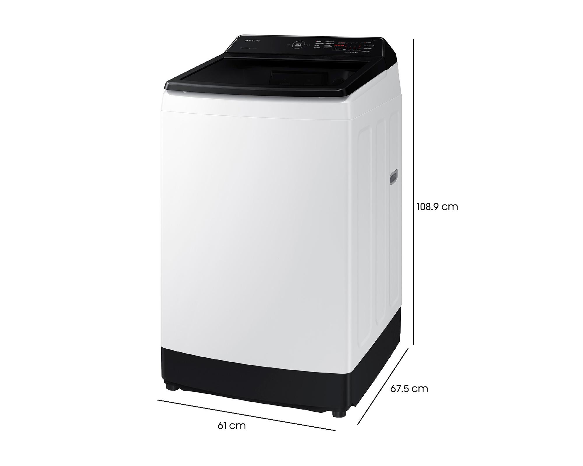 Lavadora WA15CG5441BWZS carga superior 15 kg blanco-3