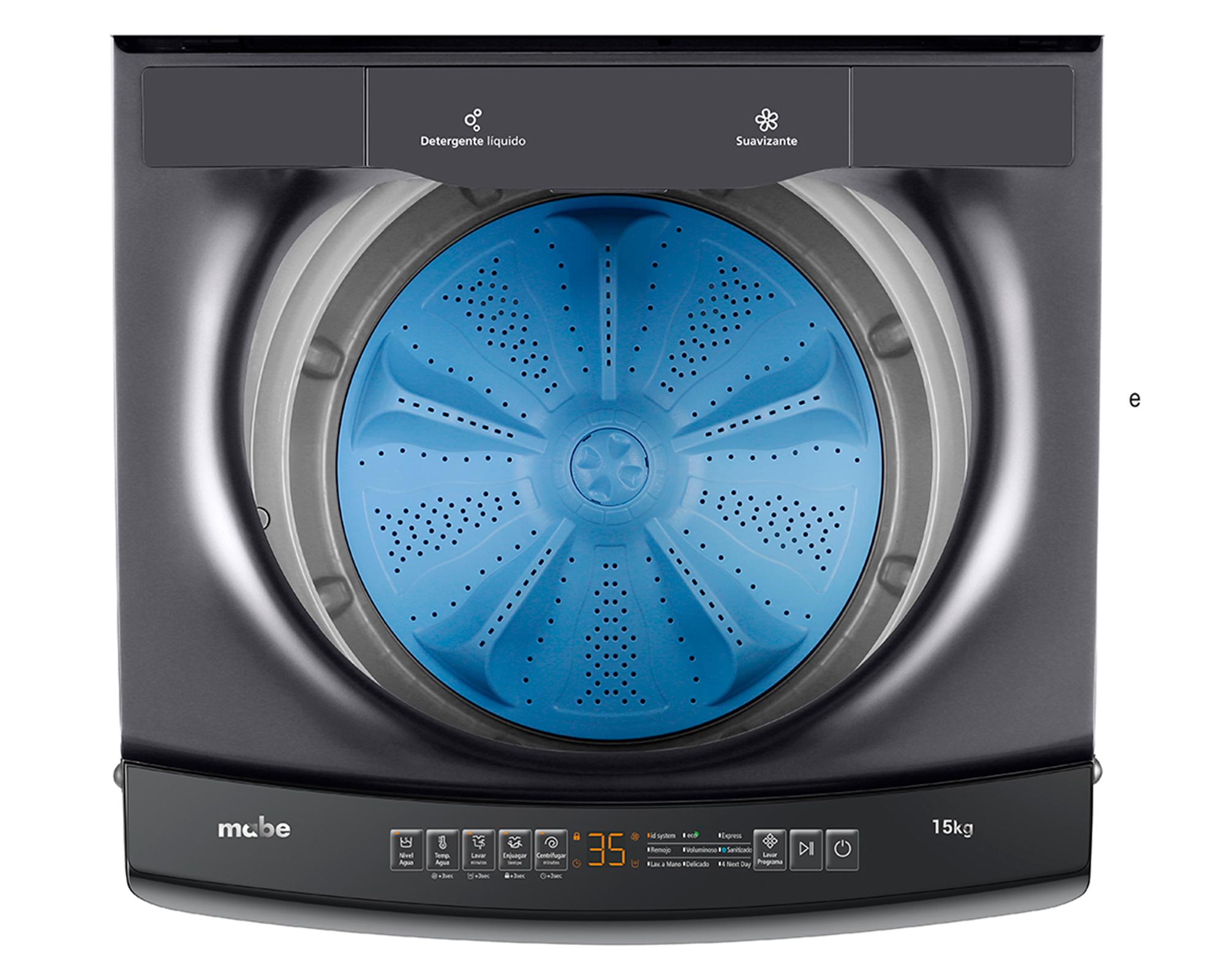 Lavadora LMA5120WDGCL0 carga superior 15 kg diamond gray-3