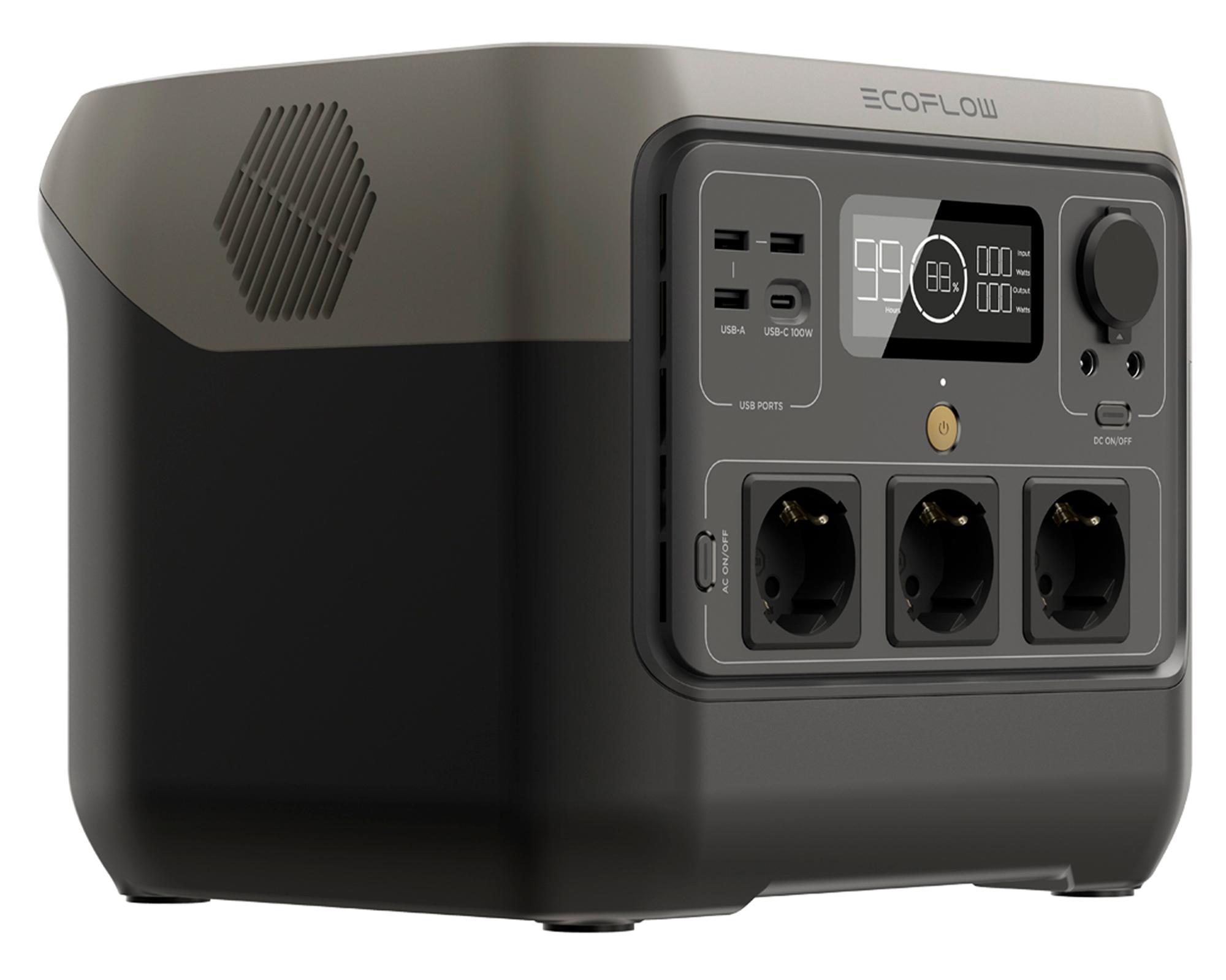 Estación de energía portátil River 2 Pro 800W 768WH-1