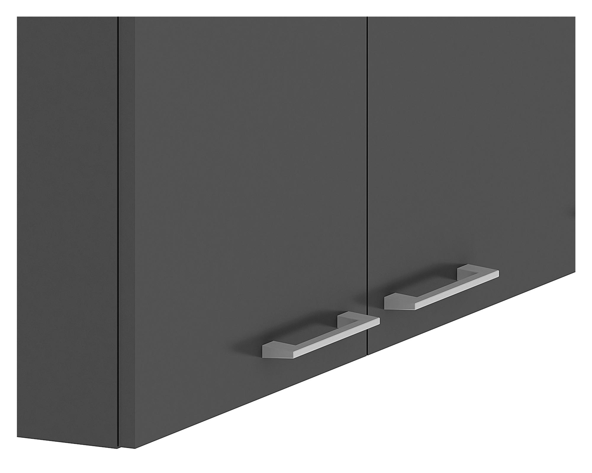 Mueble cocina aéreo 140 cm Opie grafito-2