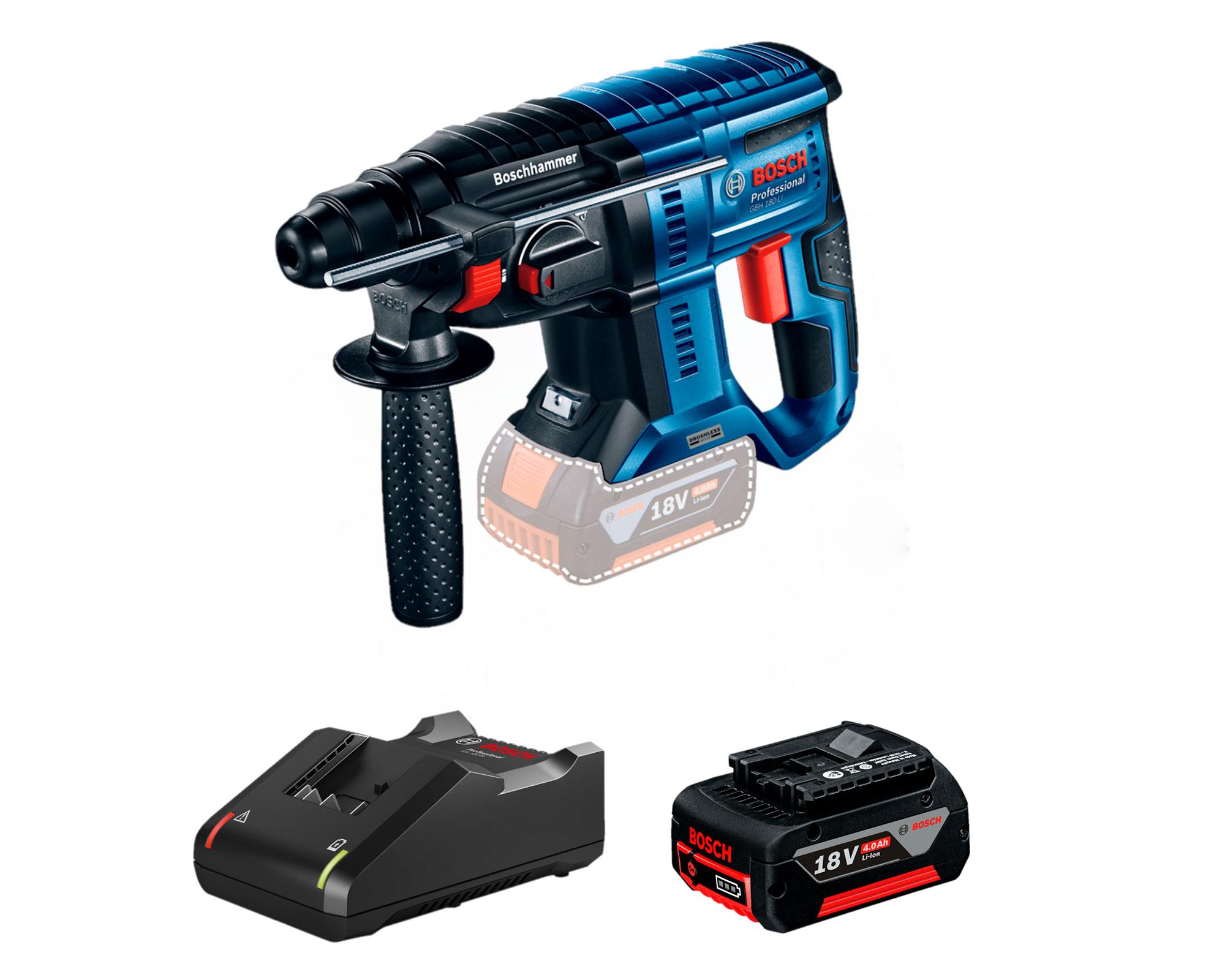 Rotomartillo inalámbrico GBH 180-LI Brushless 18V SB-0
