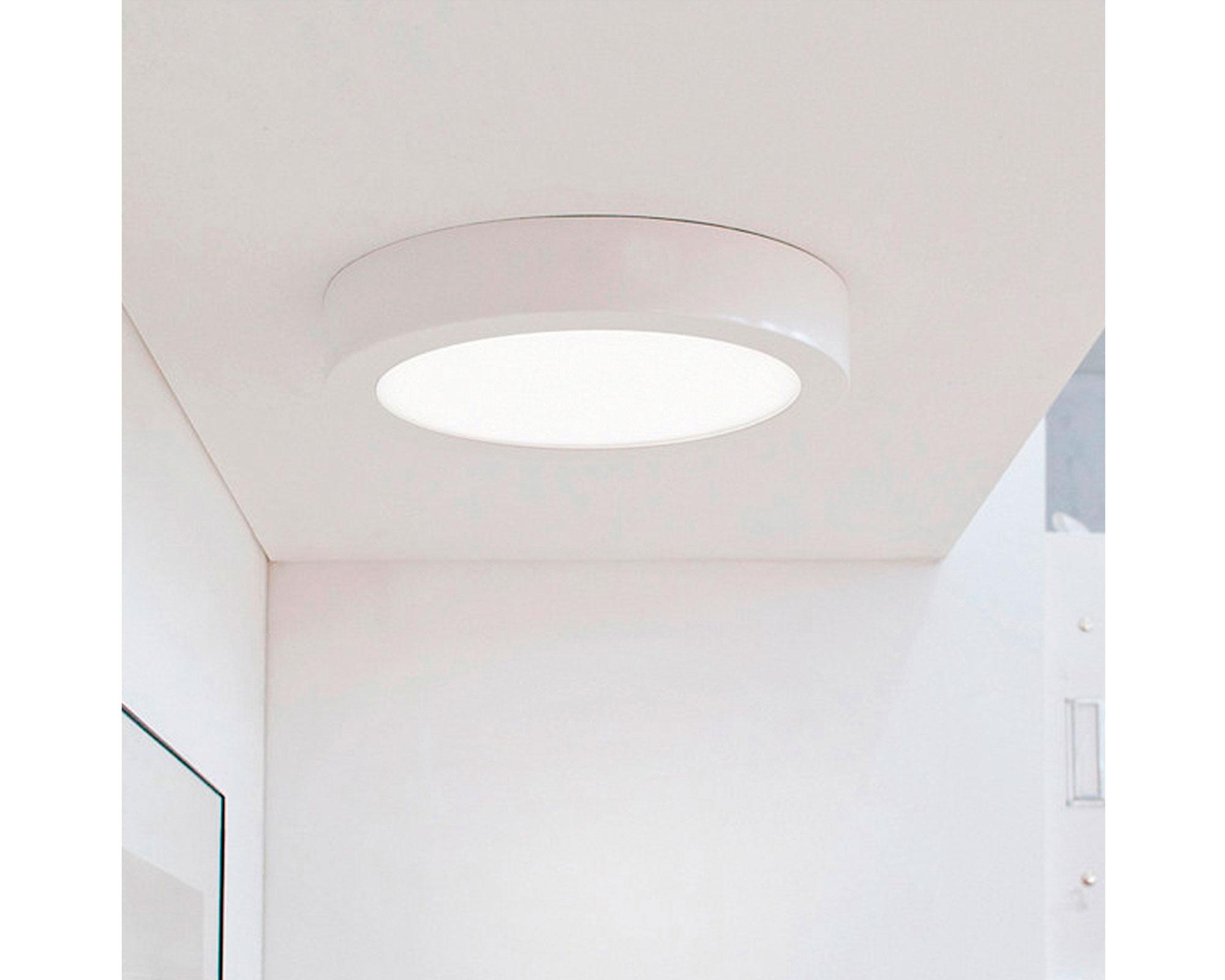 Panel Led redondo sobrepuesto 20W 1L luz neutra blanco-2