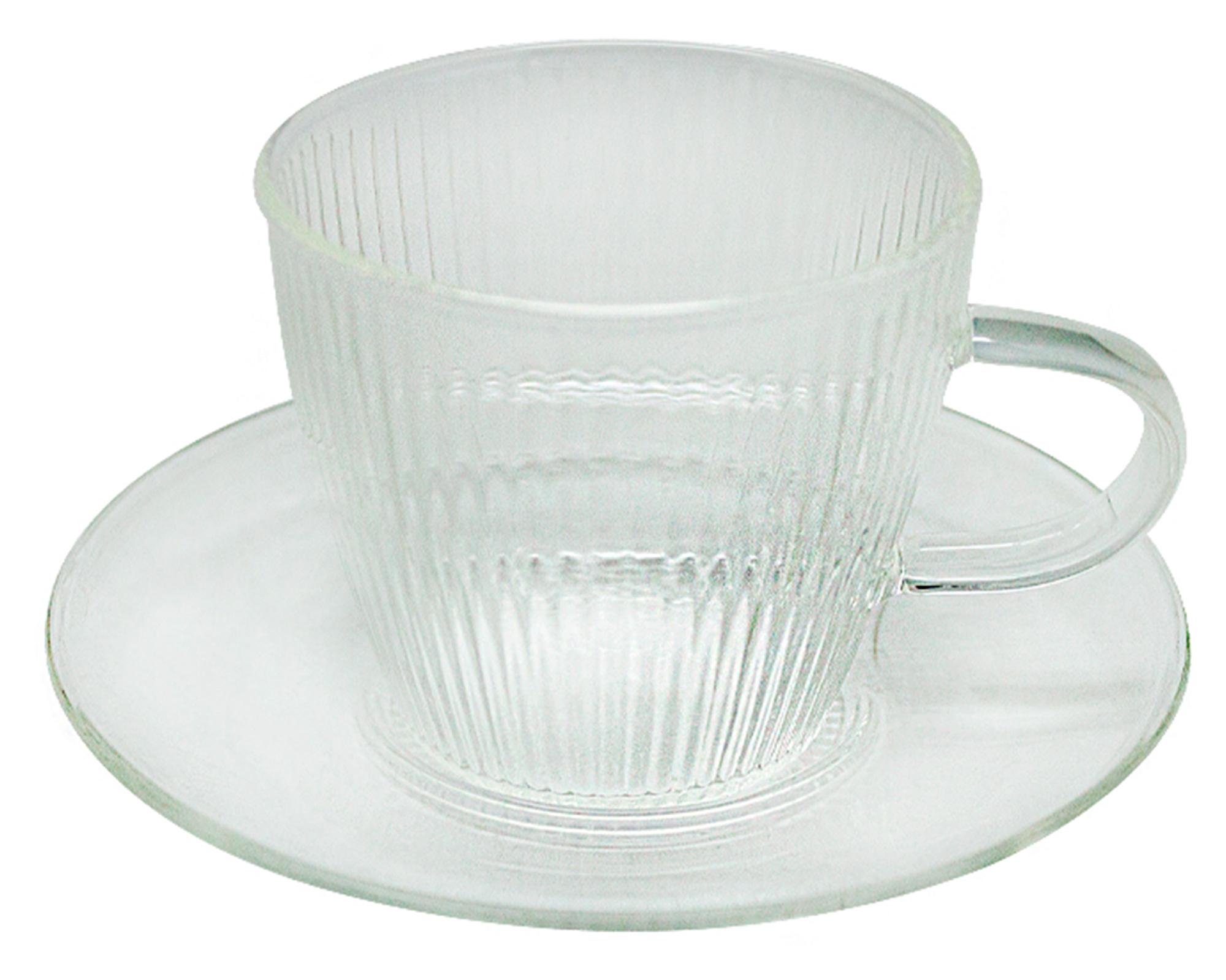 Taza con plato Espresso 110 ml 4 unidades-1