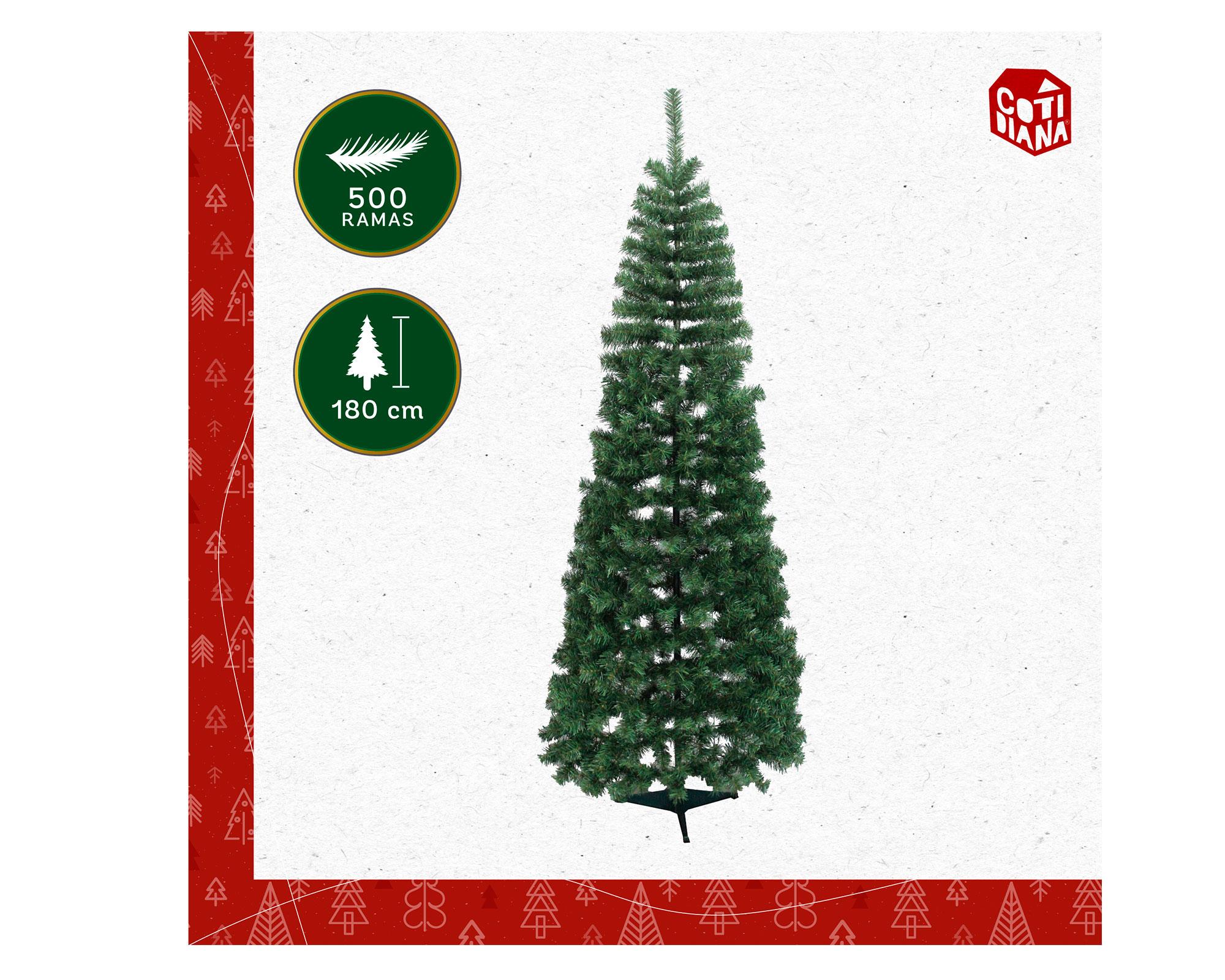 Árbol navidad N91 natural 500 Tips 180x63x63 cm-2