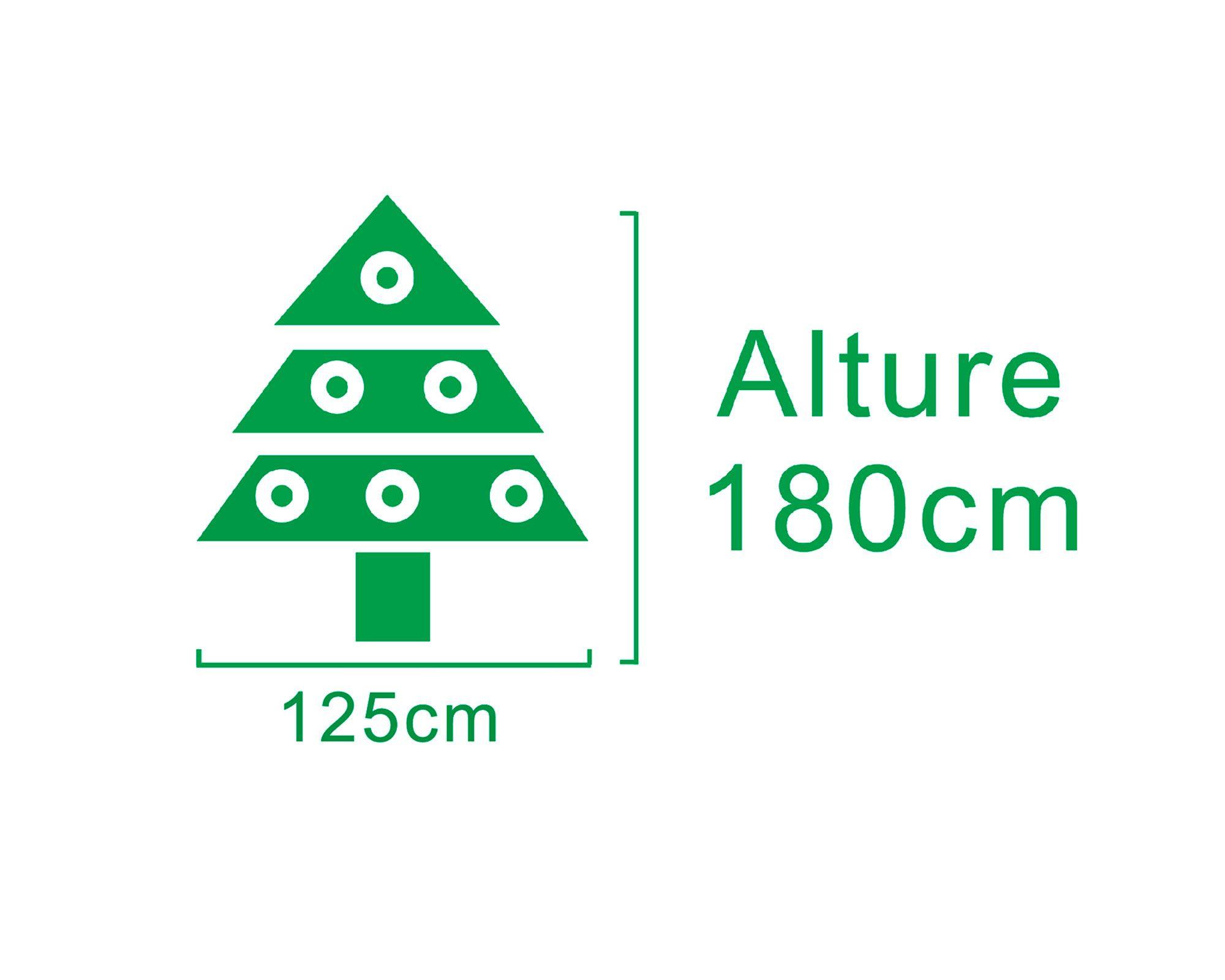 Árbol navidad Clásico N° 97 180 cm 2665 Ramas-1
