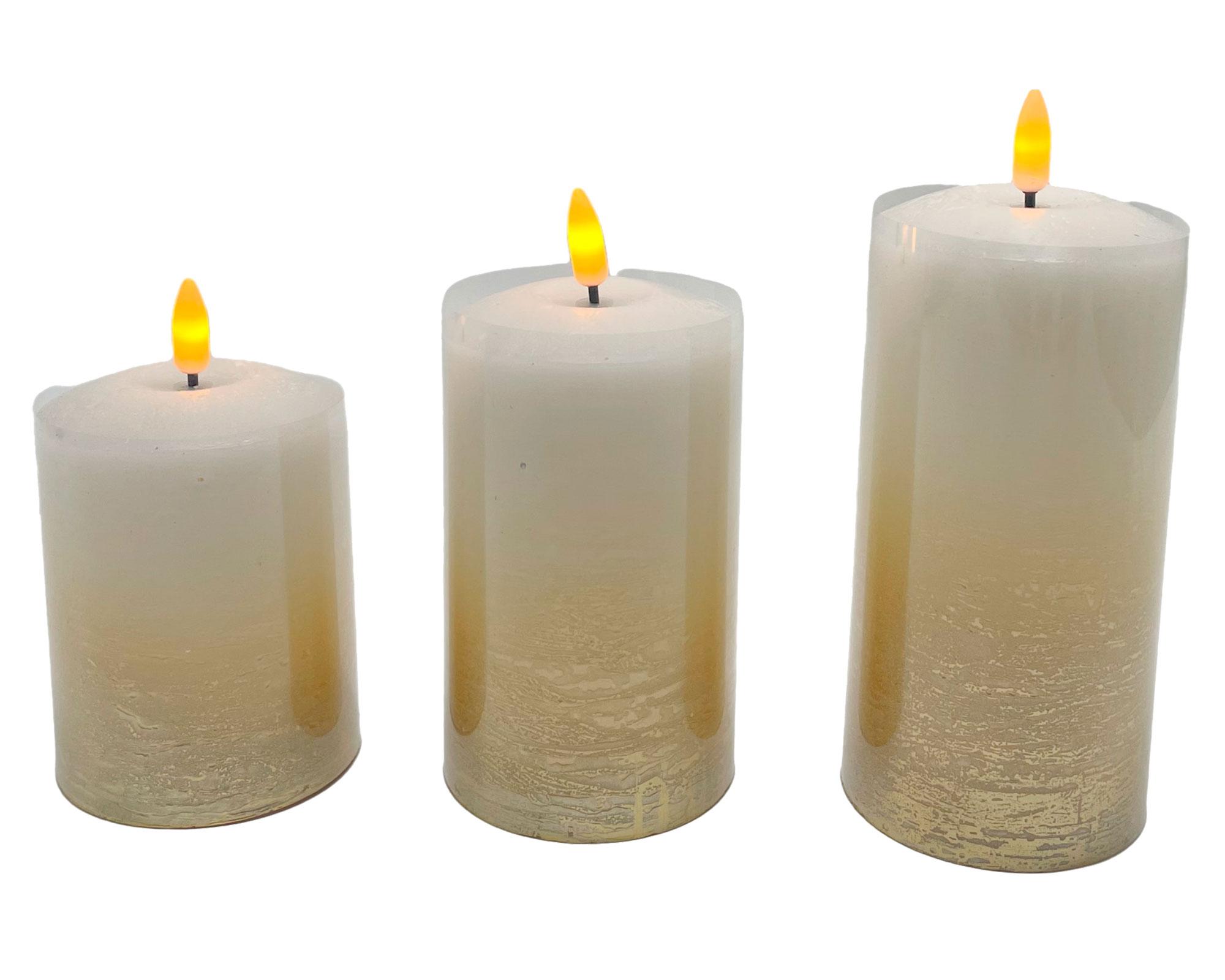 Vela LED 3 piezas-1