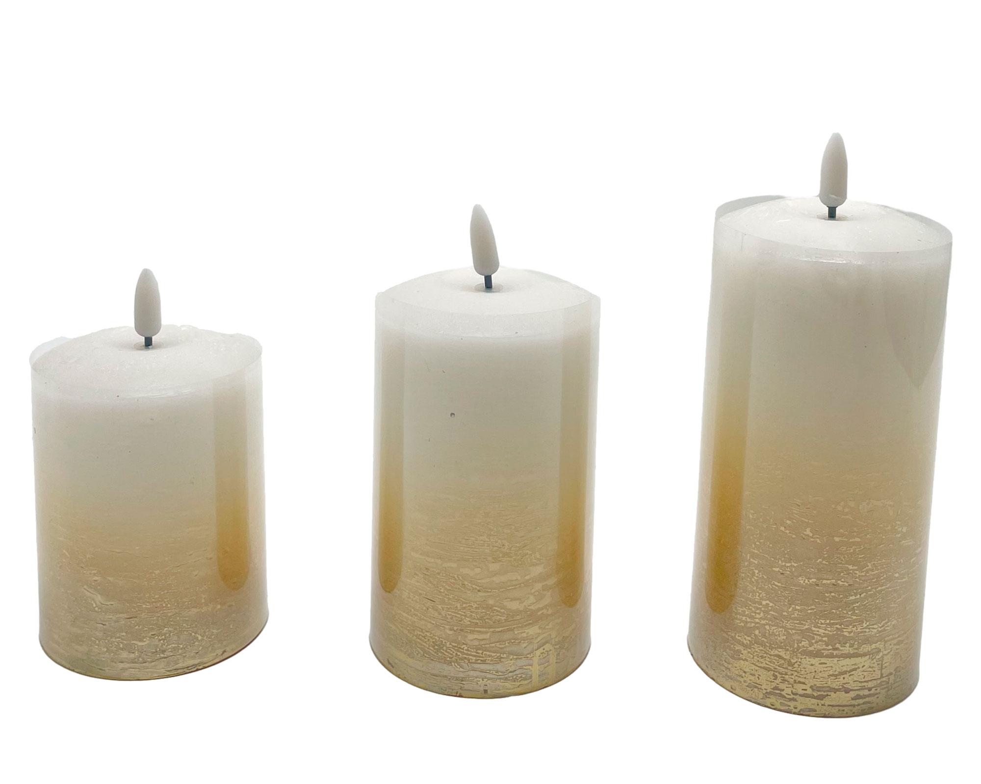 Vela LED 3 piezas-0