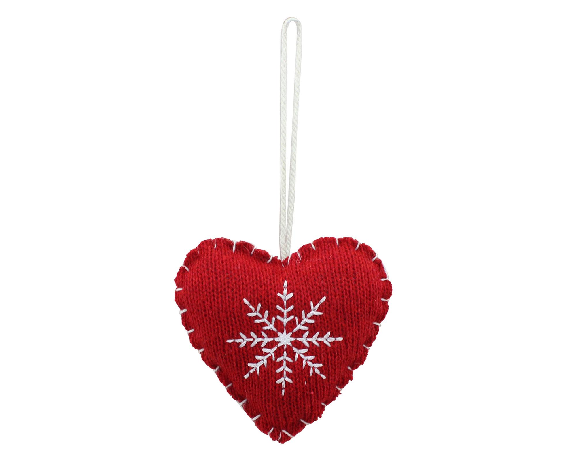 Colgante bordado Corazón Polo-0