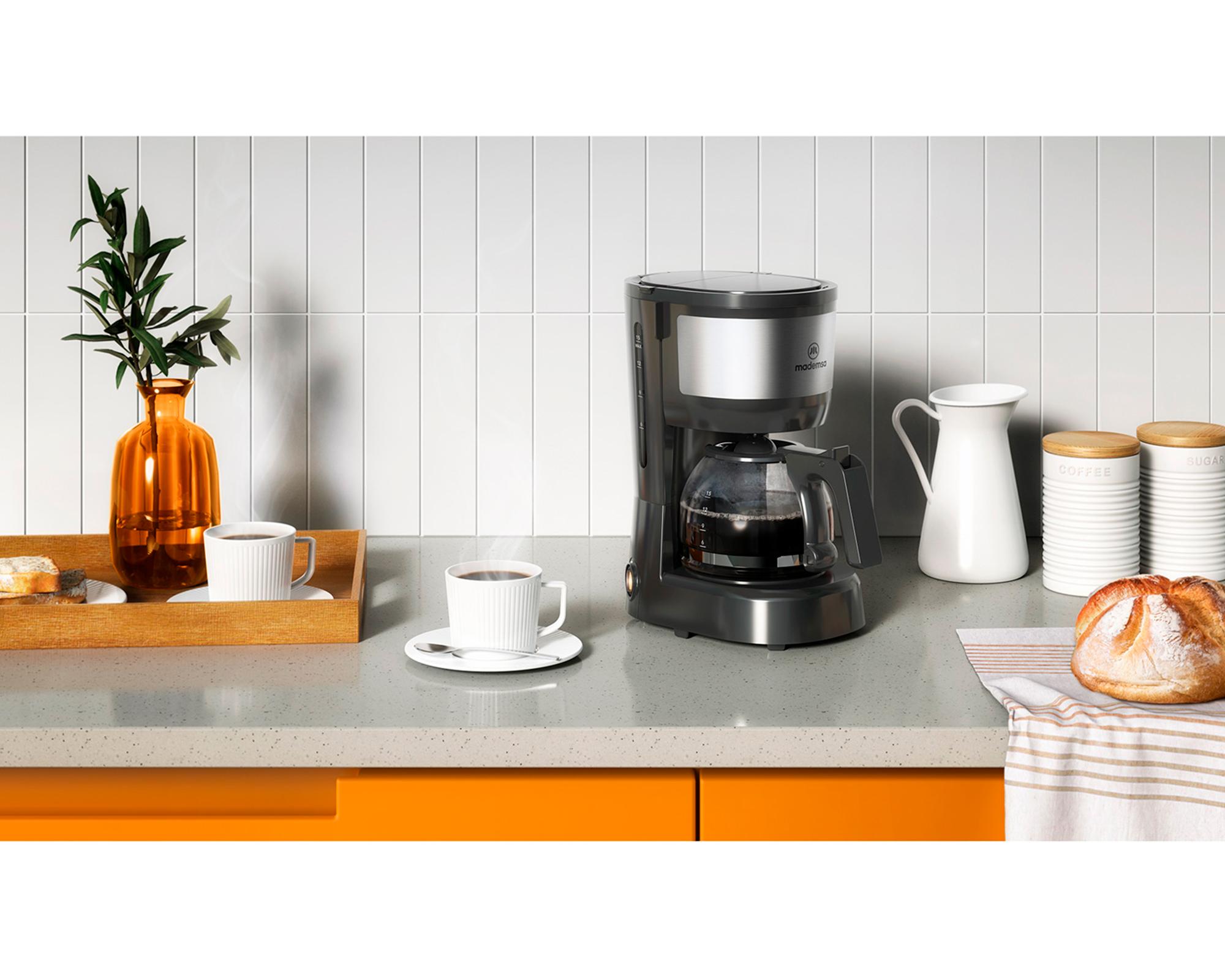 Cafetera MCM10 negro 600 ml-5