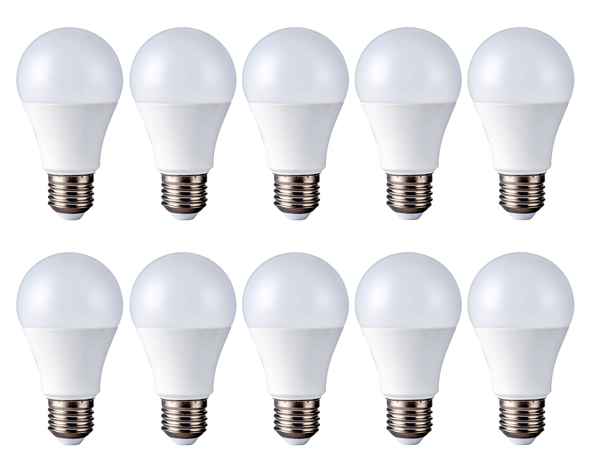 Ampolleta 15W E27 luz cálida 10 unidades-0