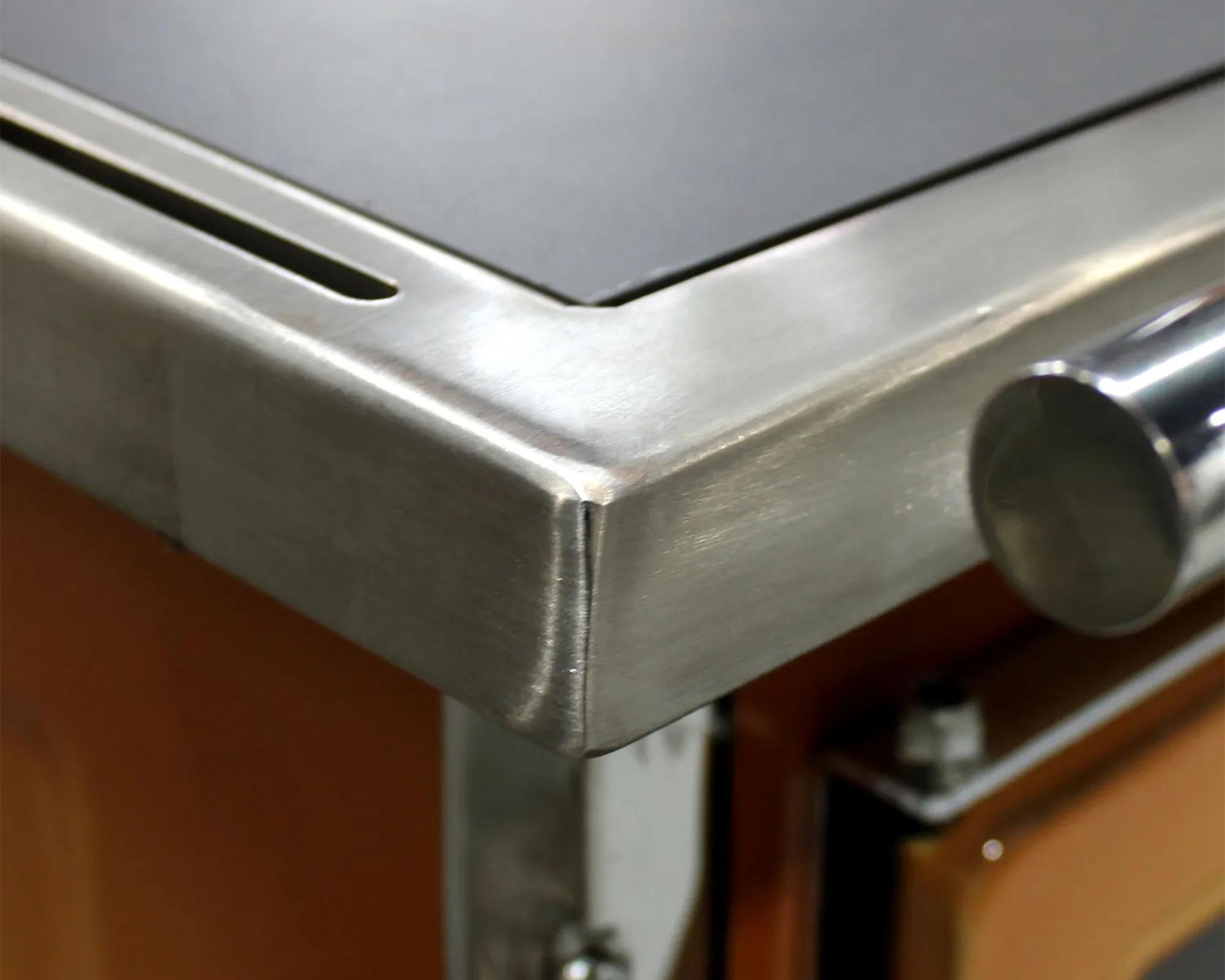 Cocina a leña Calbuco MZ90 difumada 50 lt-4