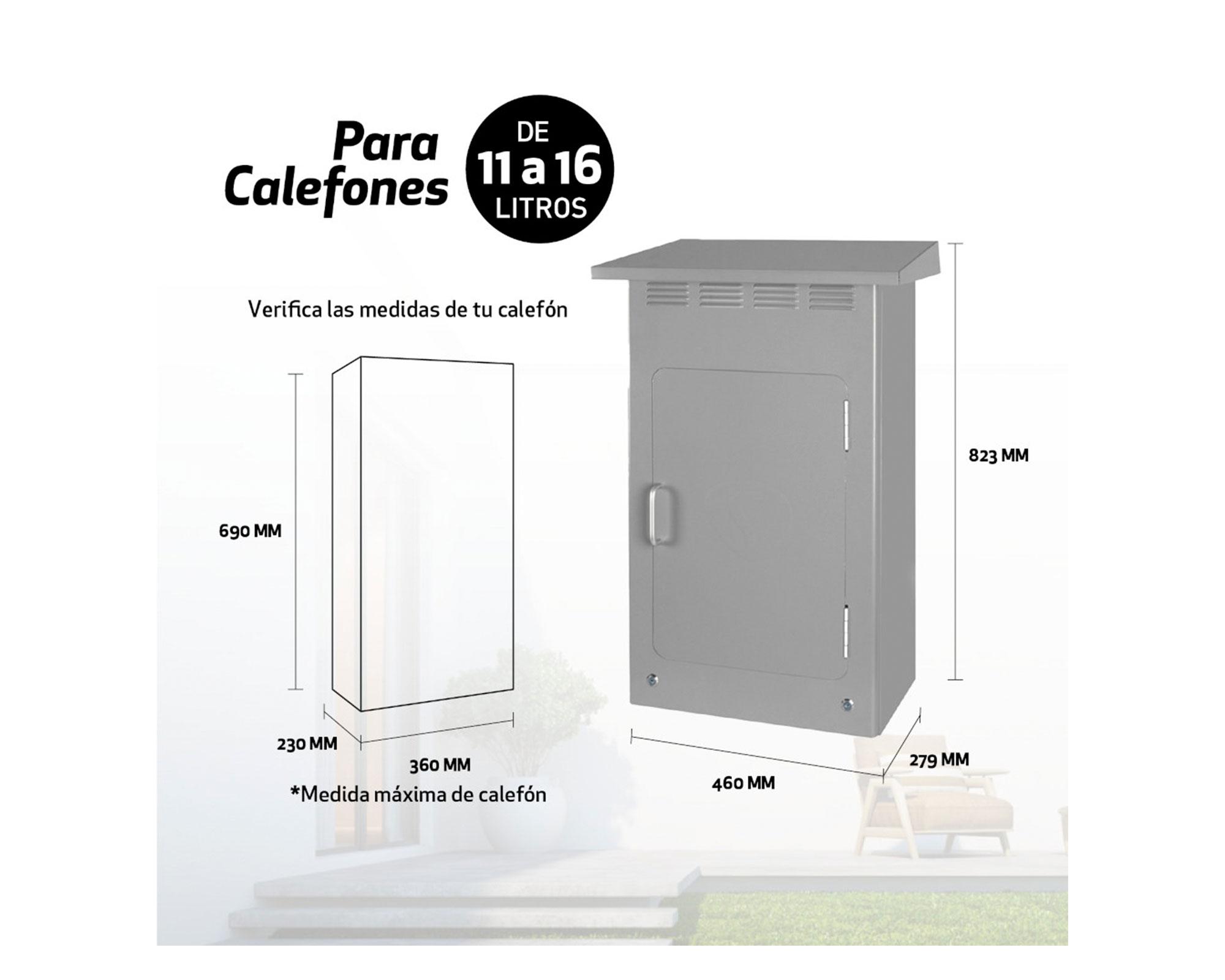 Gabinete calefón Premium gris 82.3x46x27.9 cm-2