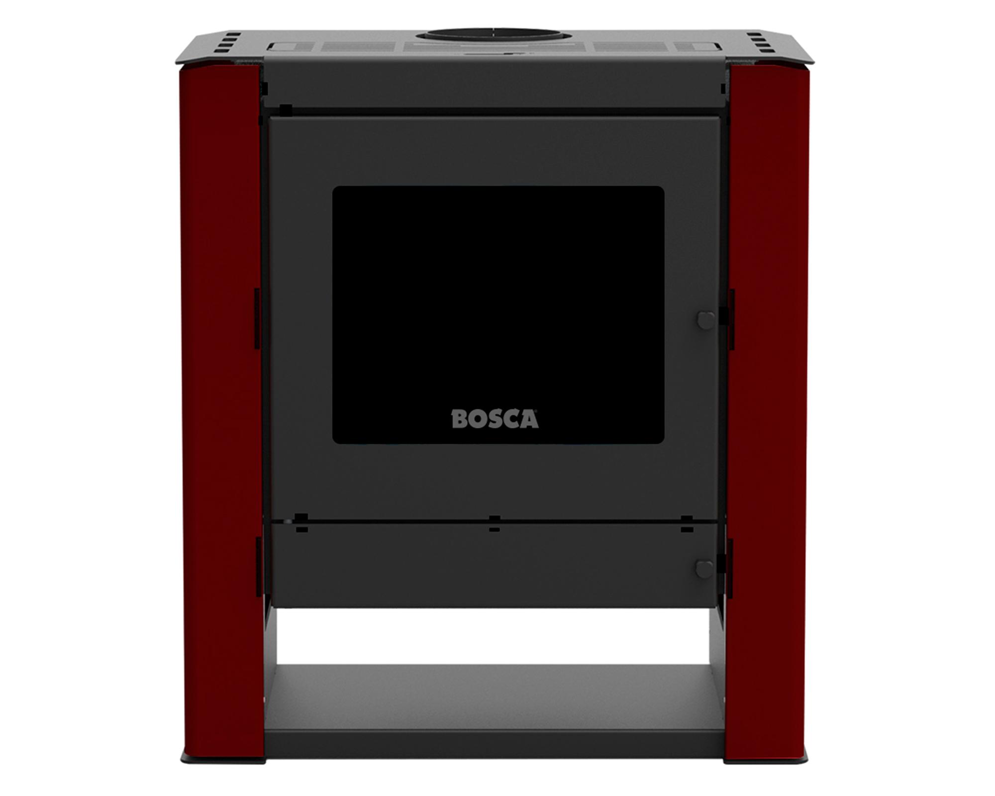 Calefactor a leña 12.2 kW/hr Gold 500 burdeo-0