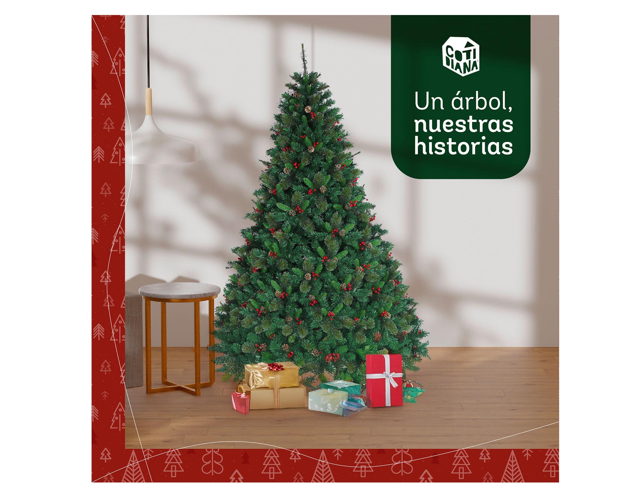 Árbol navidad N° 95 Berries 895 Ramas 180x118 cm-2
