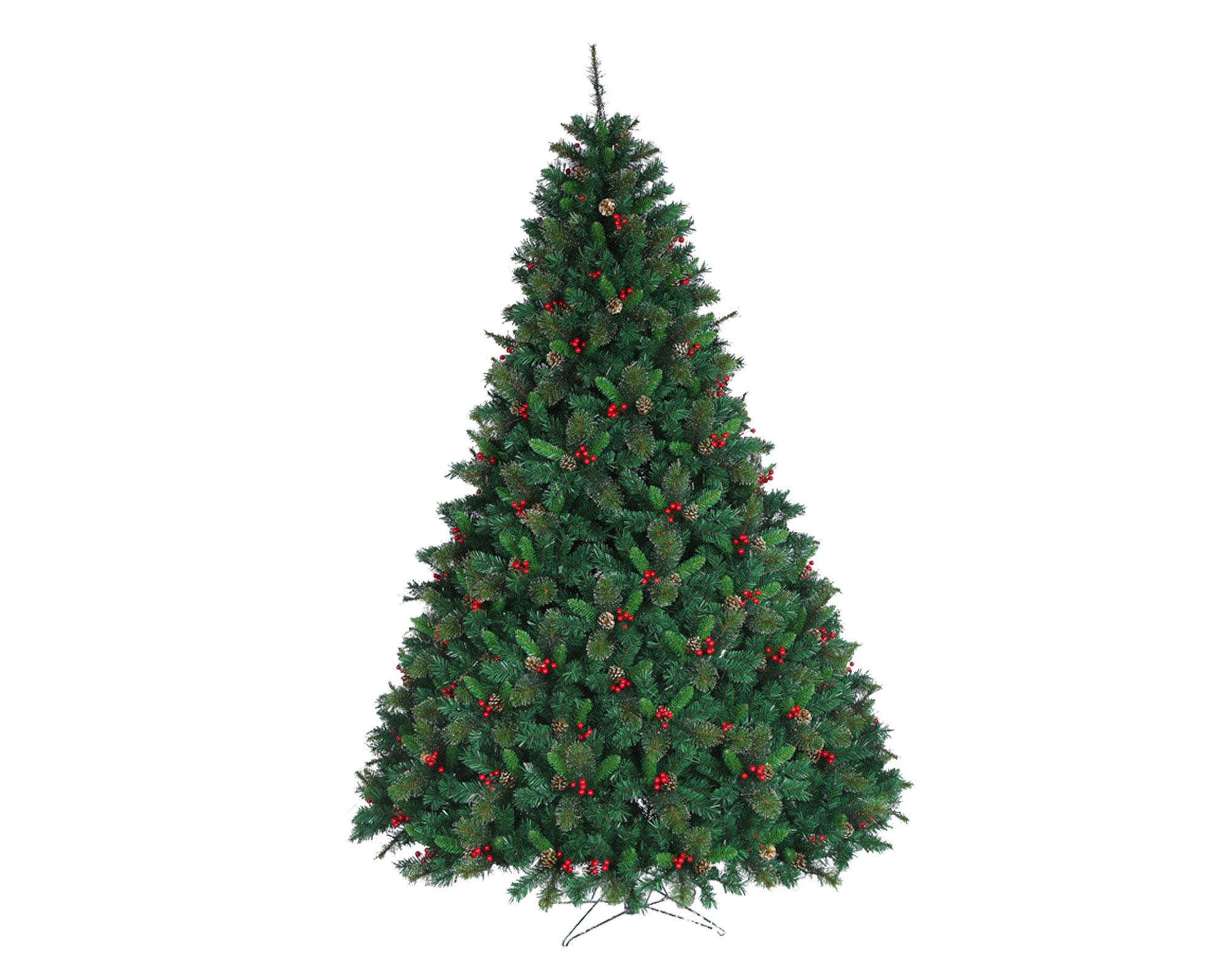 Árbol navidad N° 95 Berries 895 Ramas 180x118 cm-0