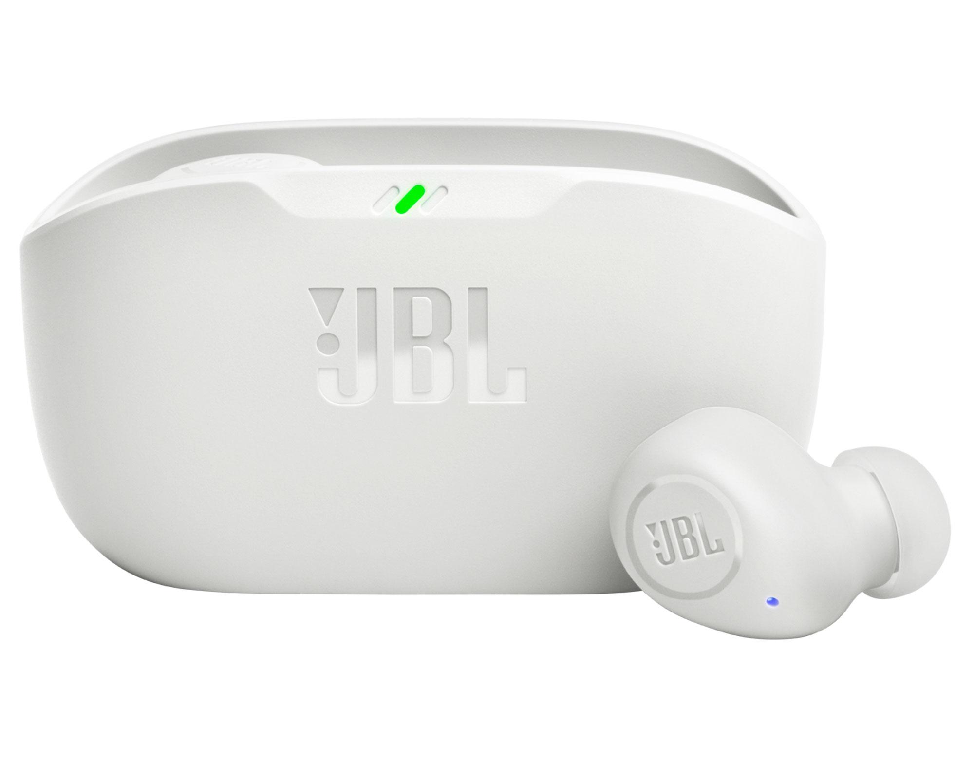 Audífonos Bluetooth In Ear Wave Buds TWS White-0