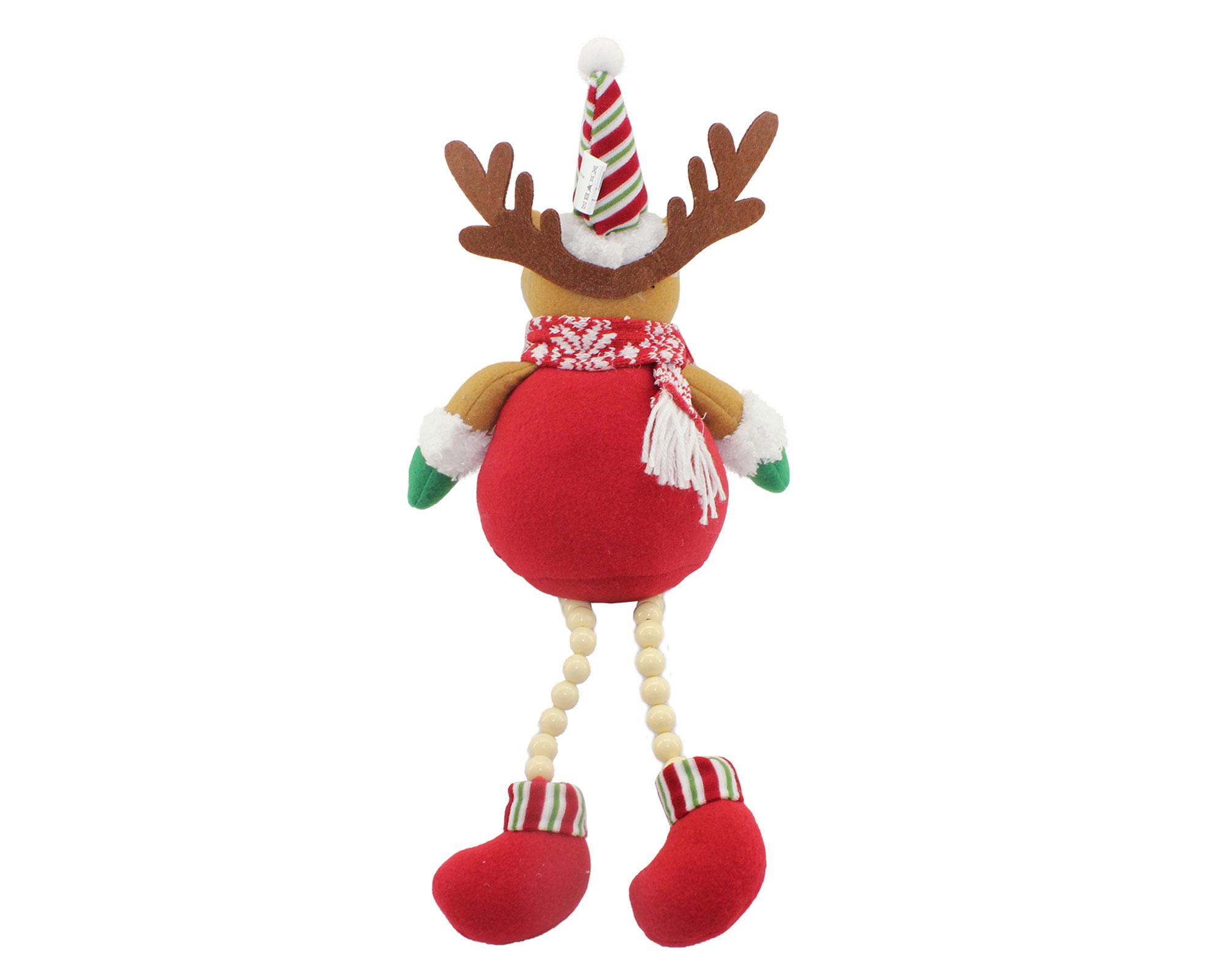 Figura decorativa Reno sentado Polo norte-1