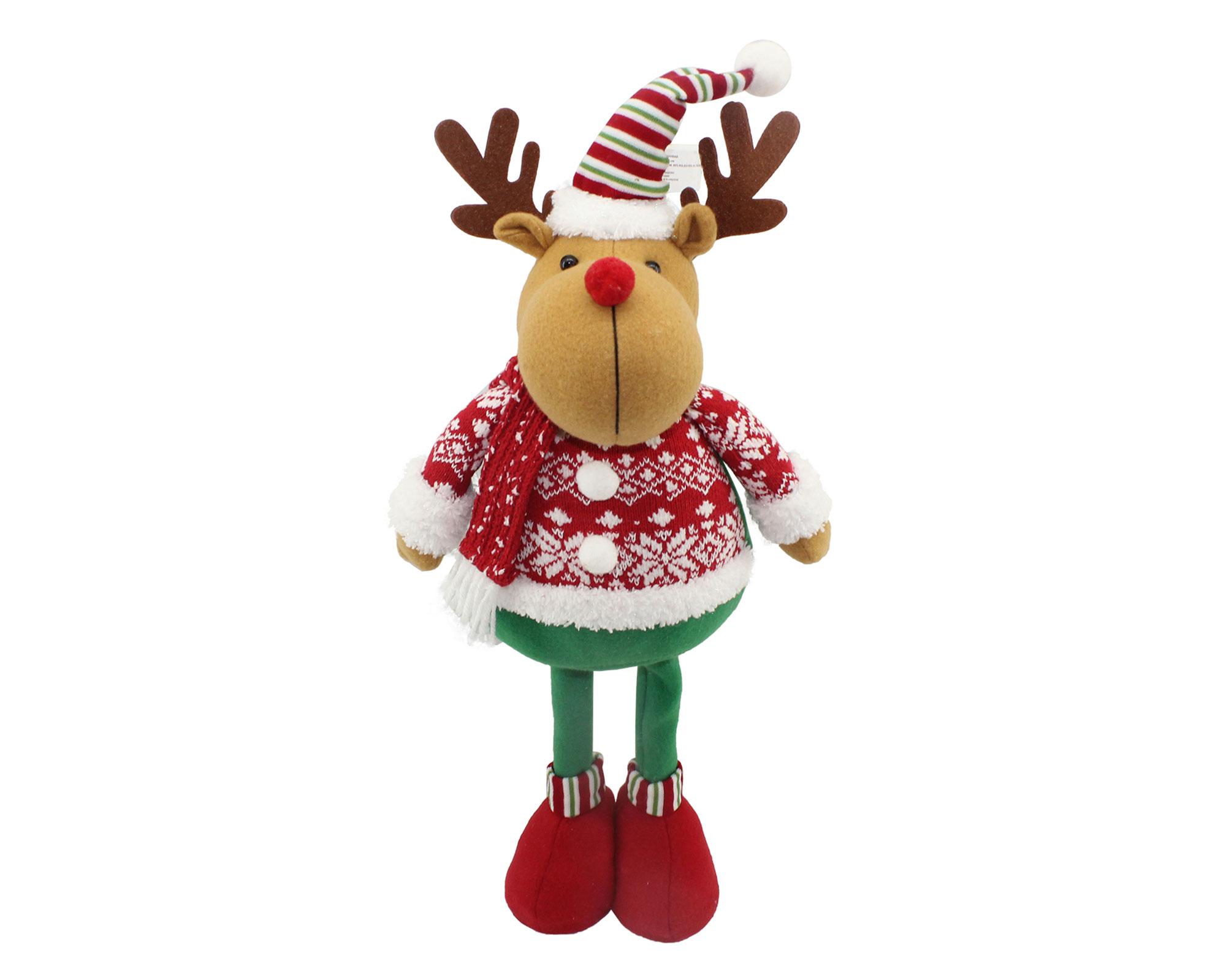 Figura decorativa Reno Polo norte 56 cm-0