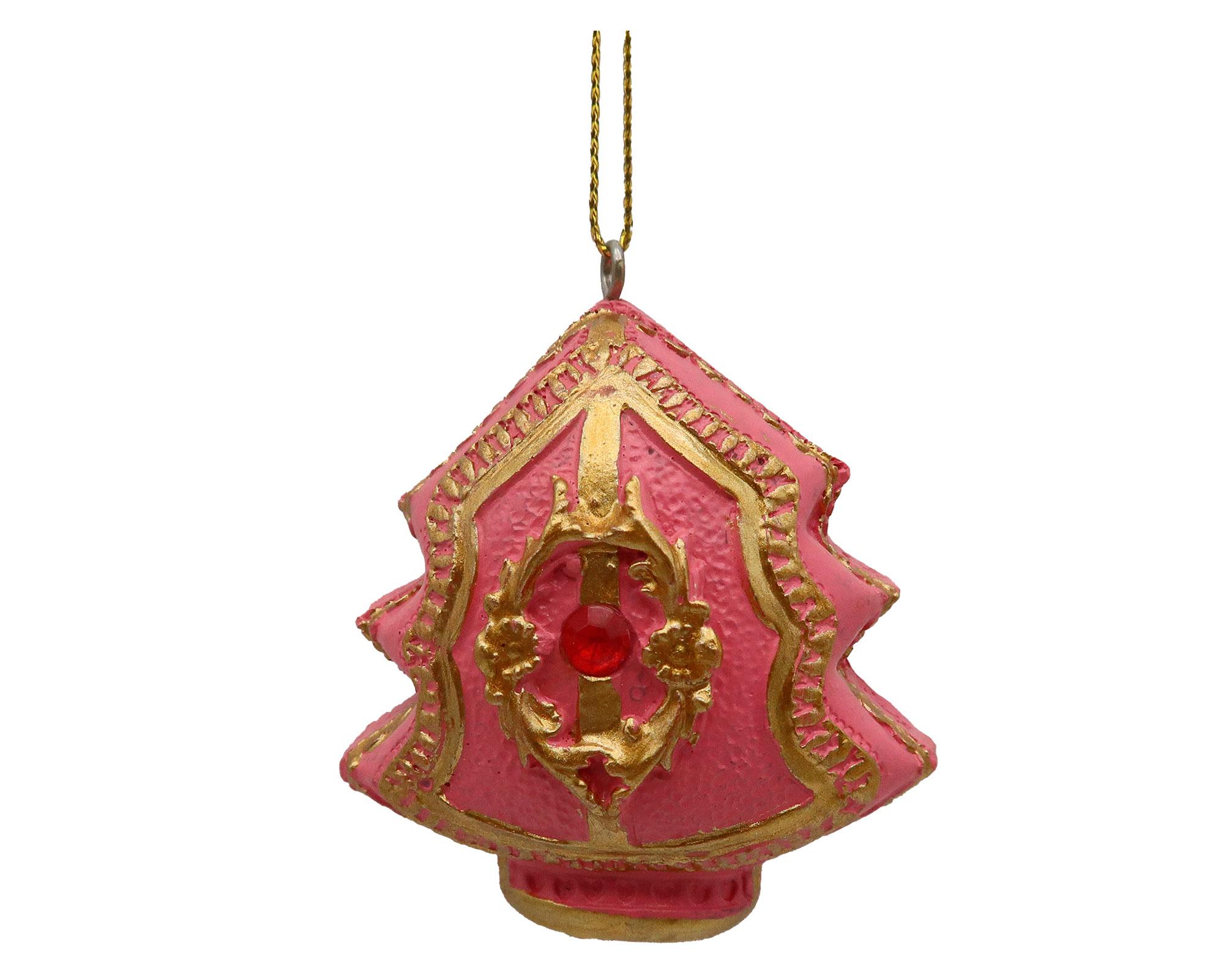 Colgante Indi Árbol pesado pink-0